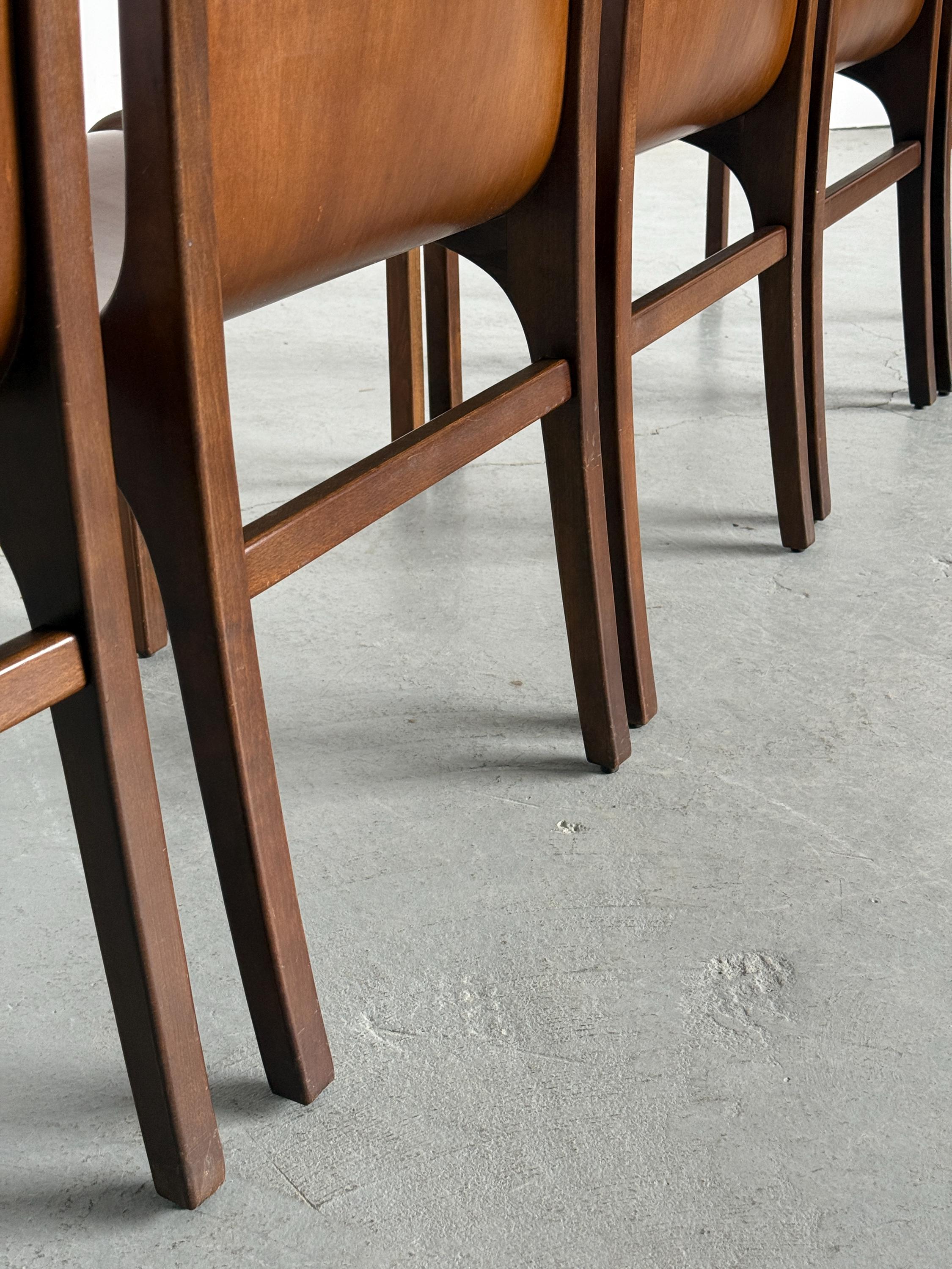 ‘Mito’ Chairs by Carlo Bartoli for Tisettanta
