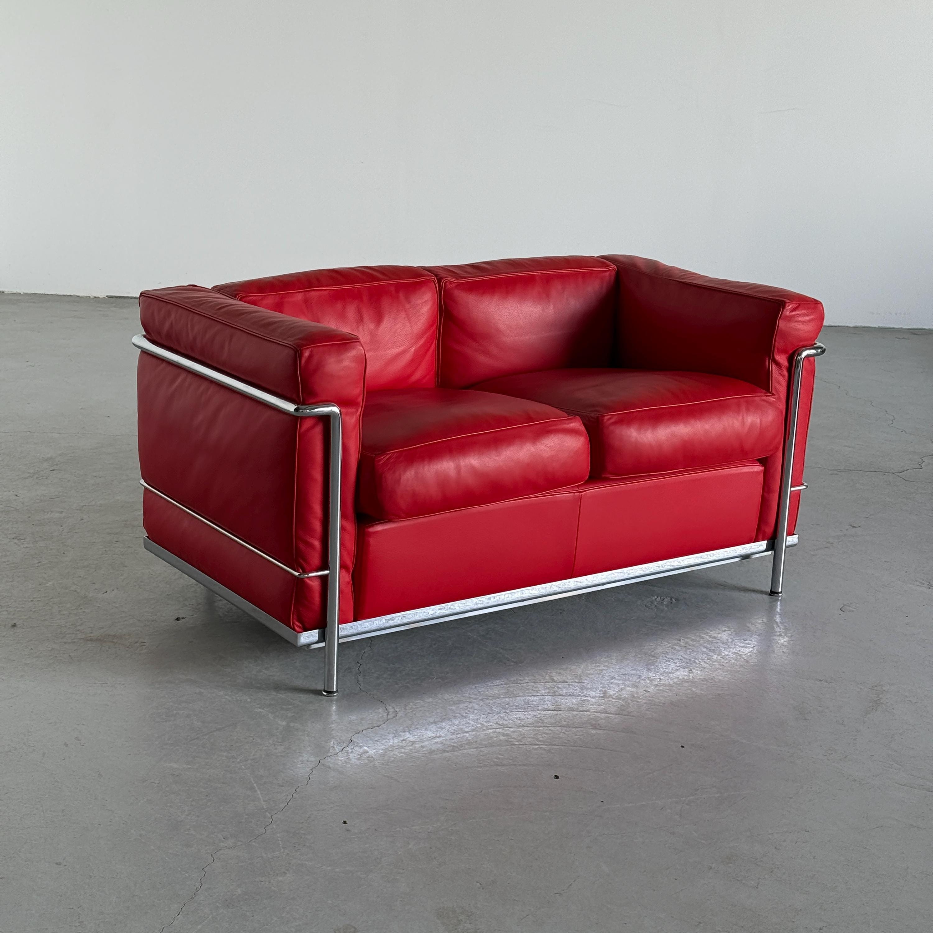 Cassina ‘LC2’ Sofa by Le Corbusier, Charlotte Perriand and Pierre Jeanneret