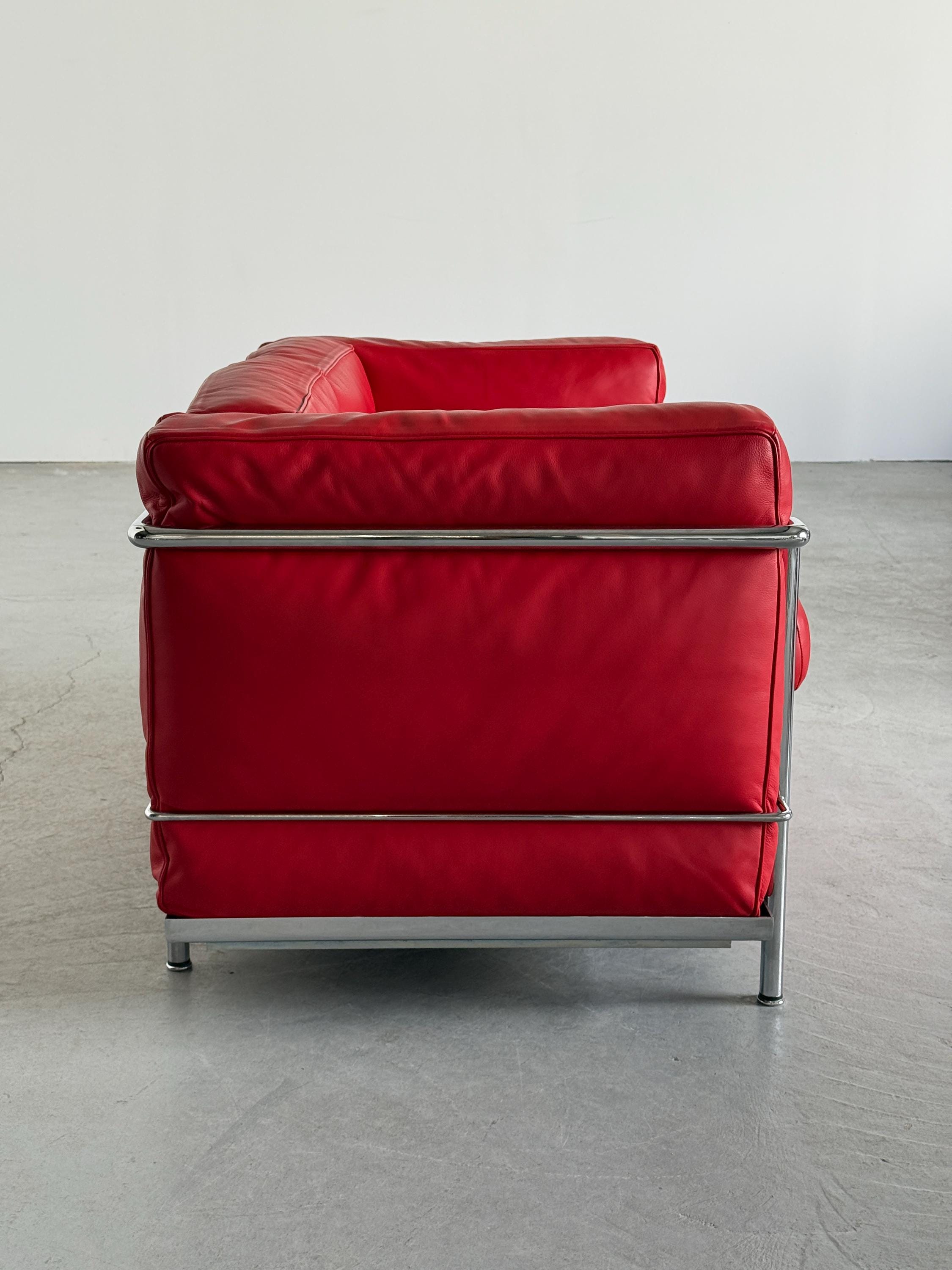 Cassina ‘LC2’ Sofa by Le Corbusier, Charlotte Perriand and Pierre Jeanneret