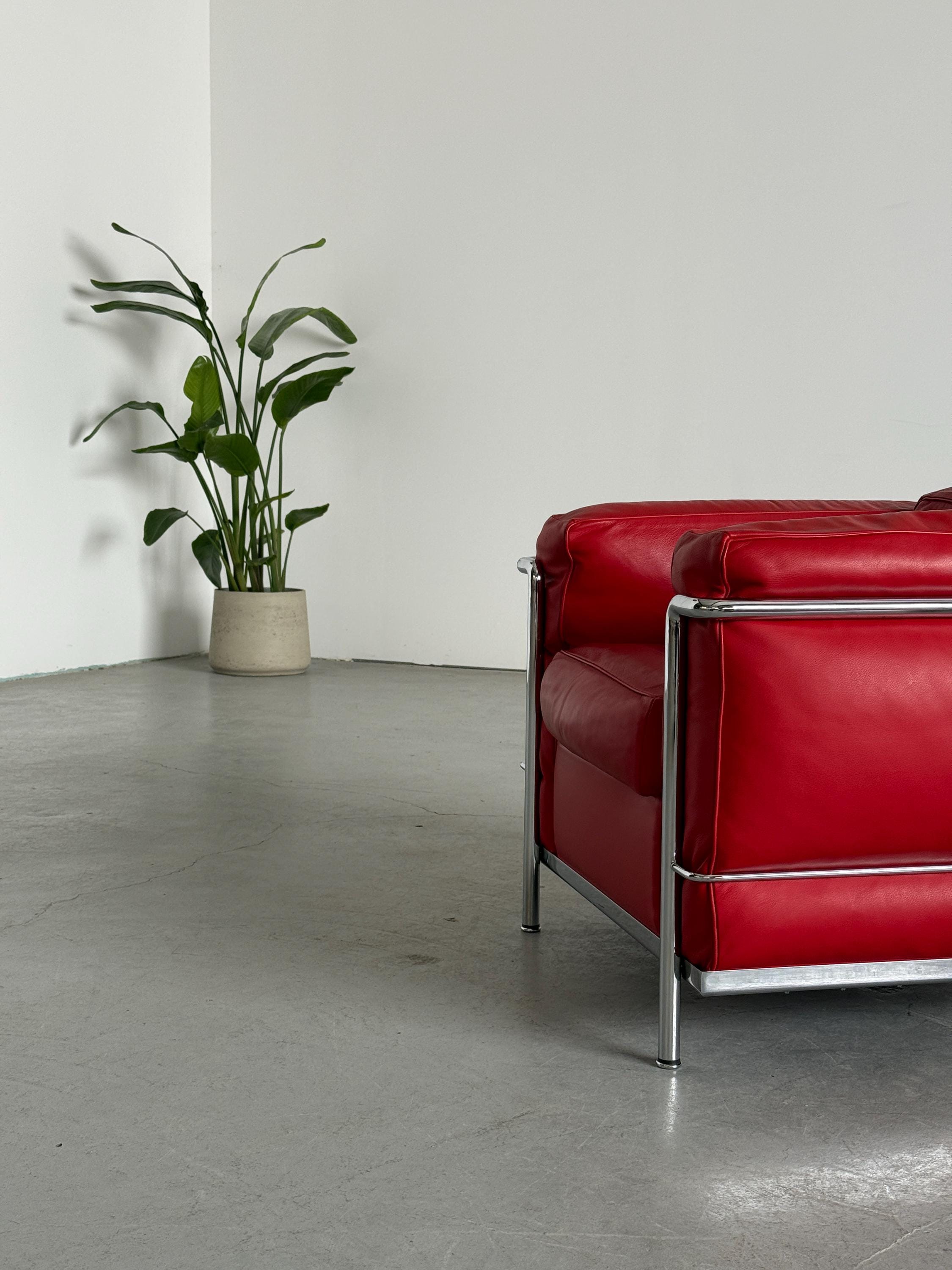 Cassina ‘LC2’ Armchair by Le Corbusier, Charlotte Perriand and Pierre Jeanneret