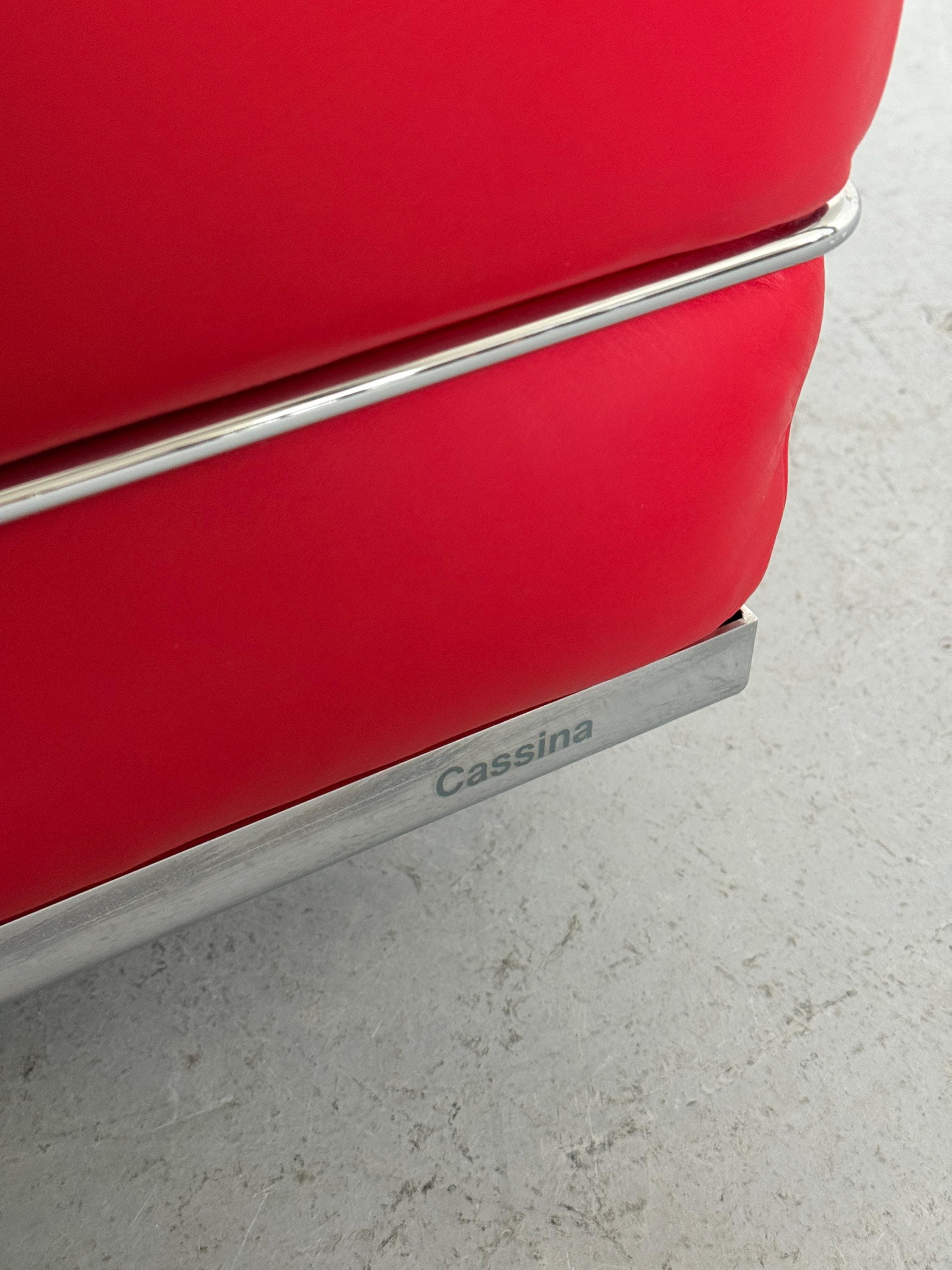Cassina ‘LC2’ Armchair by Le Corbusier, Charlotte Perriand and Pierre Jeanneret