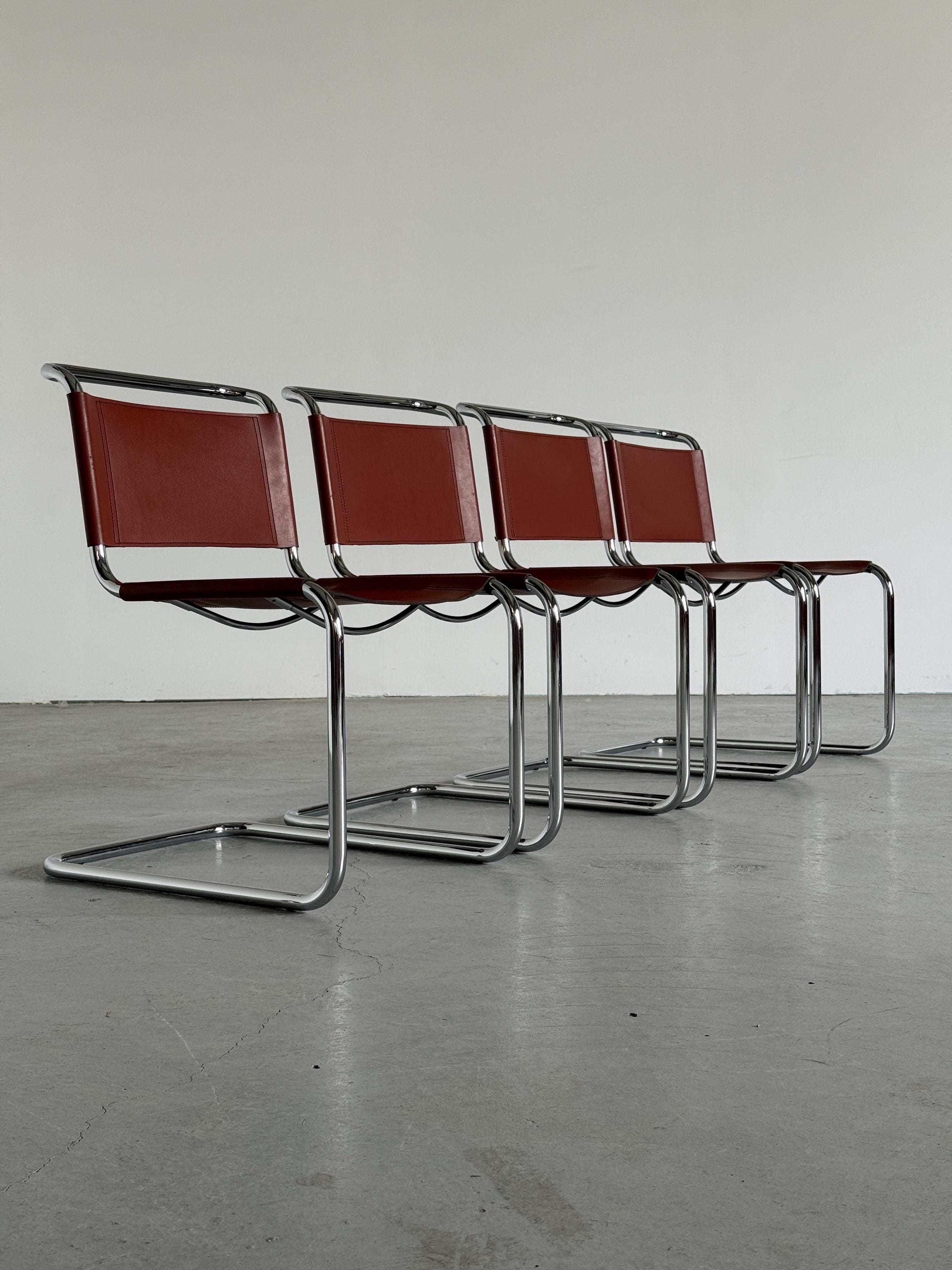 Mart Stam S33 Chairs by Fasem