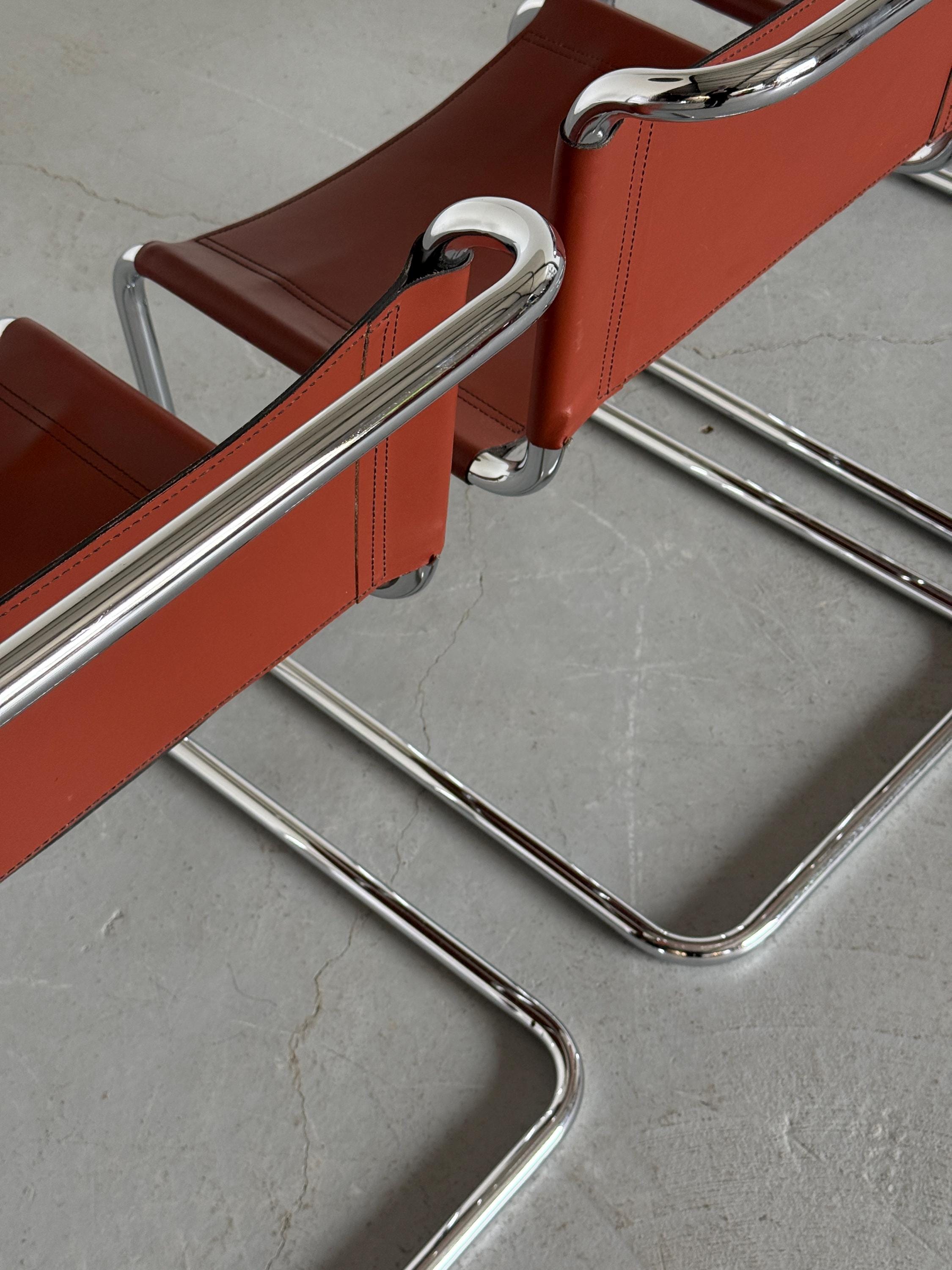 Mart Stam S33 Chairs by Fasem