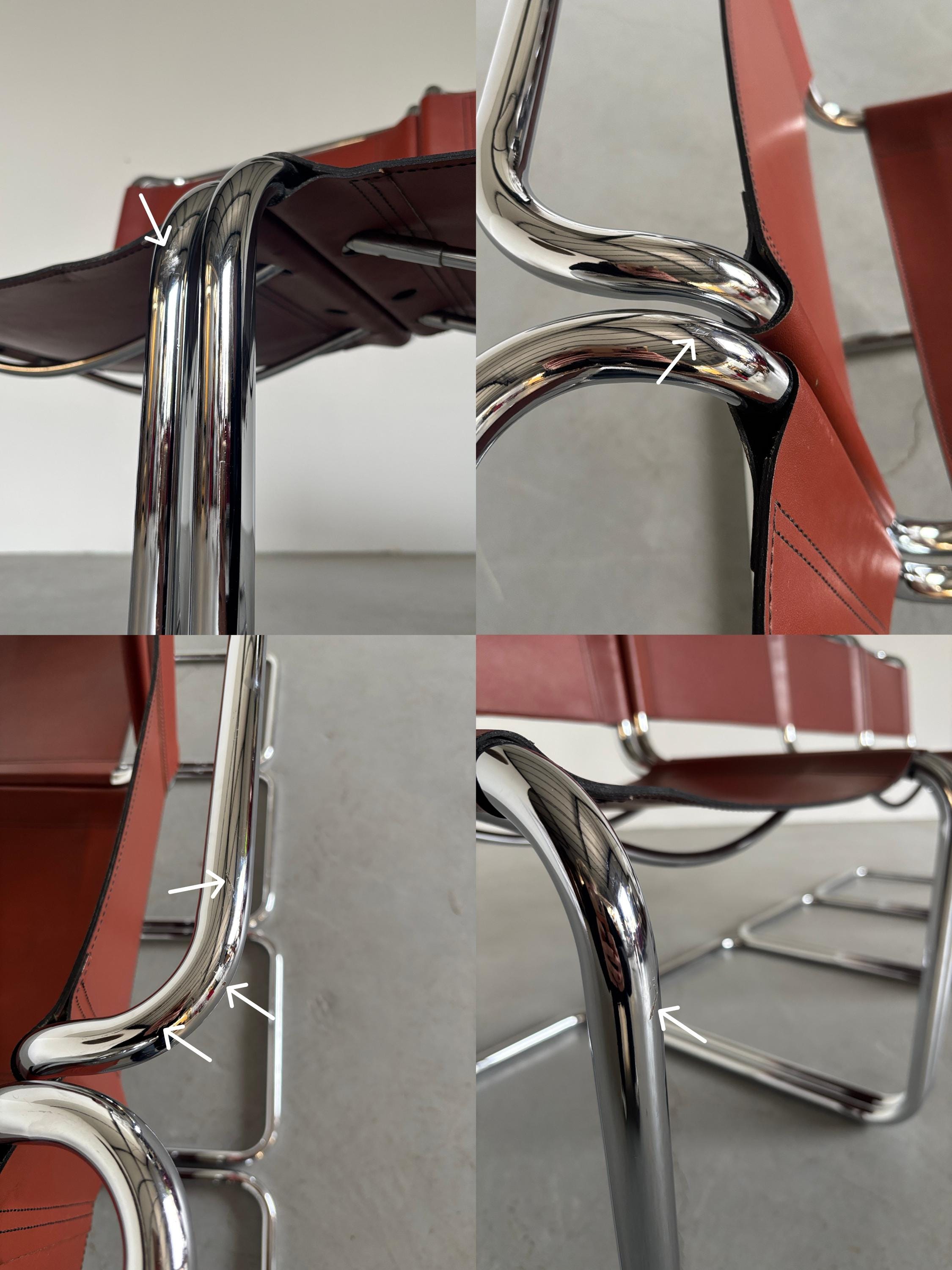 Mart Stam S33 Chairs by Fasem