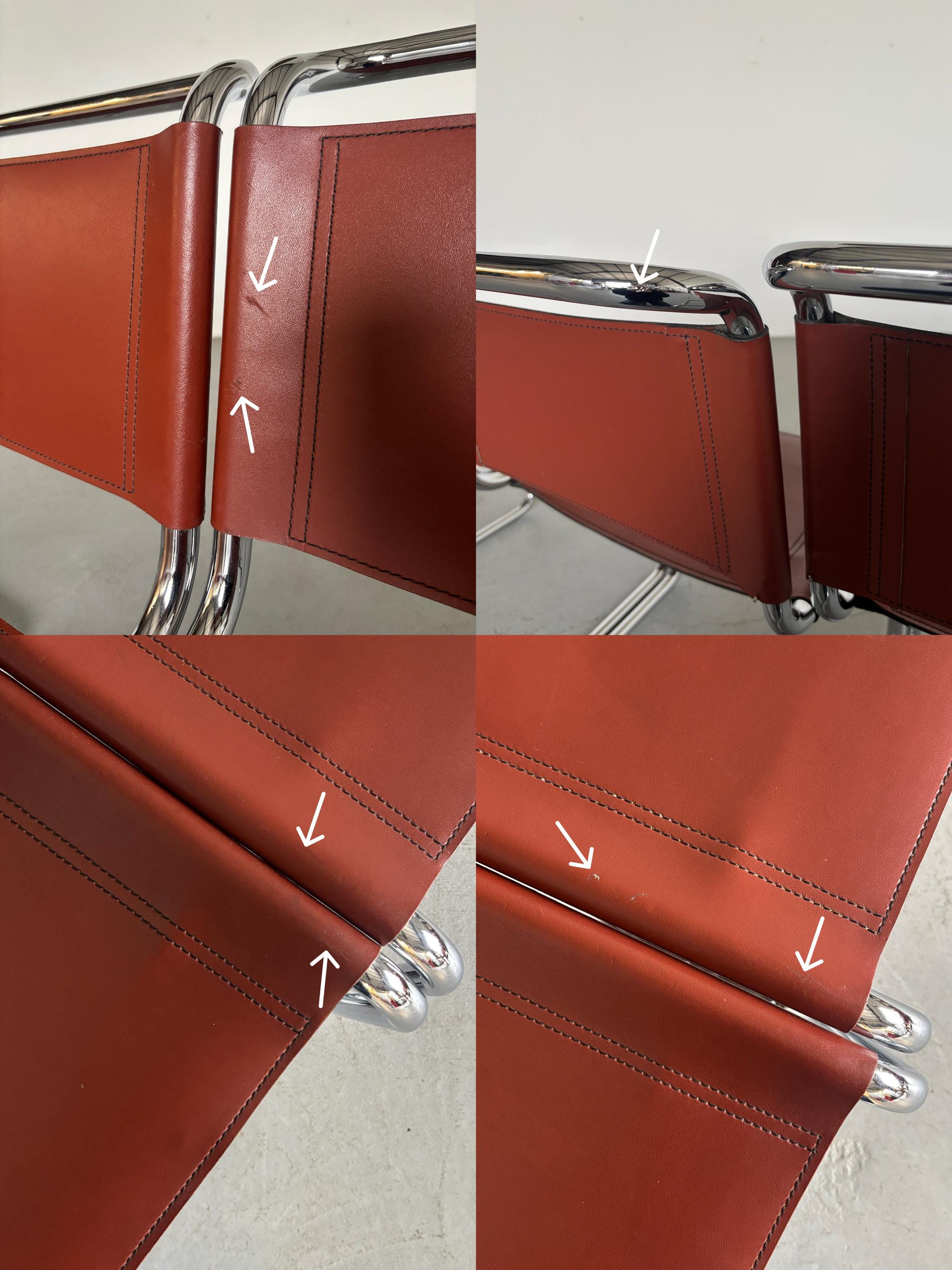 Mart Stam S33 Chairs by Fasem