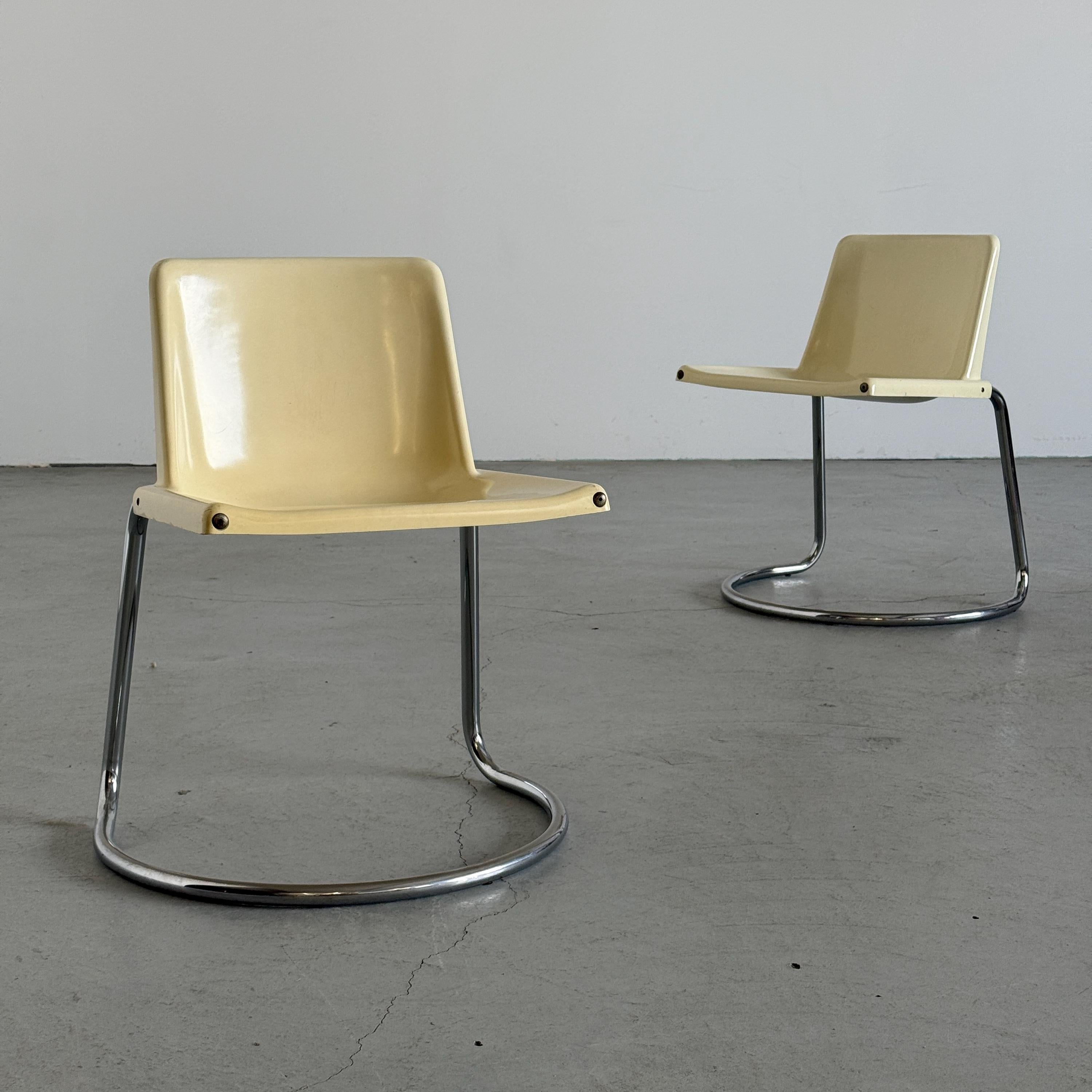 ‘Alessia’ Dining Chairs by Giotto Stoppino for Driade