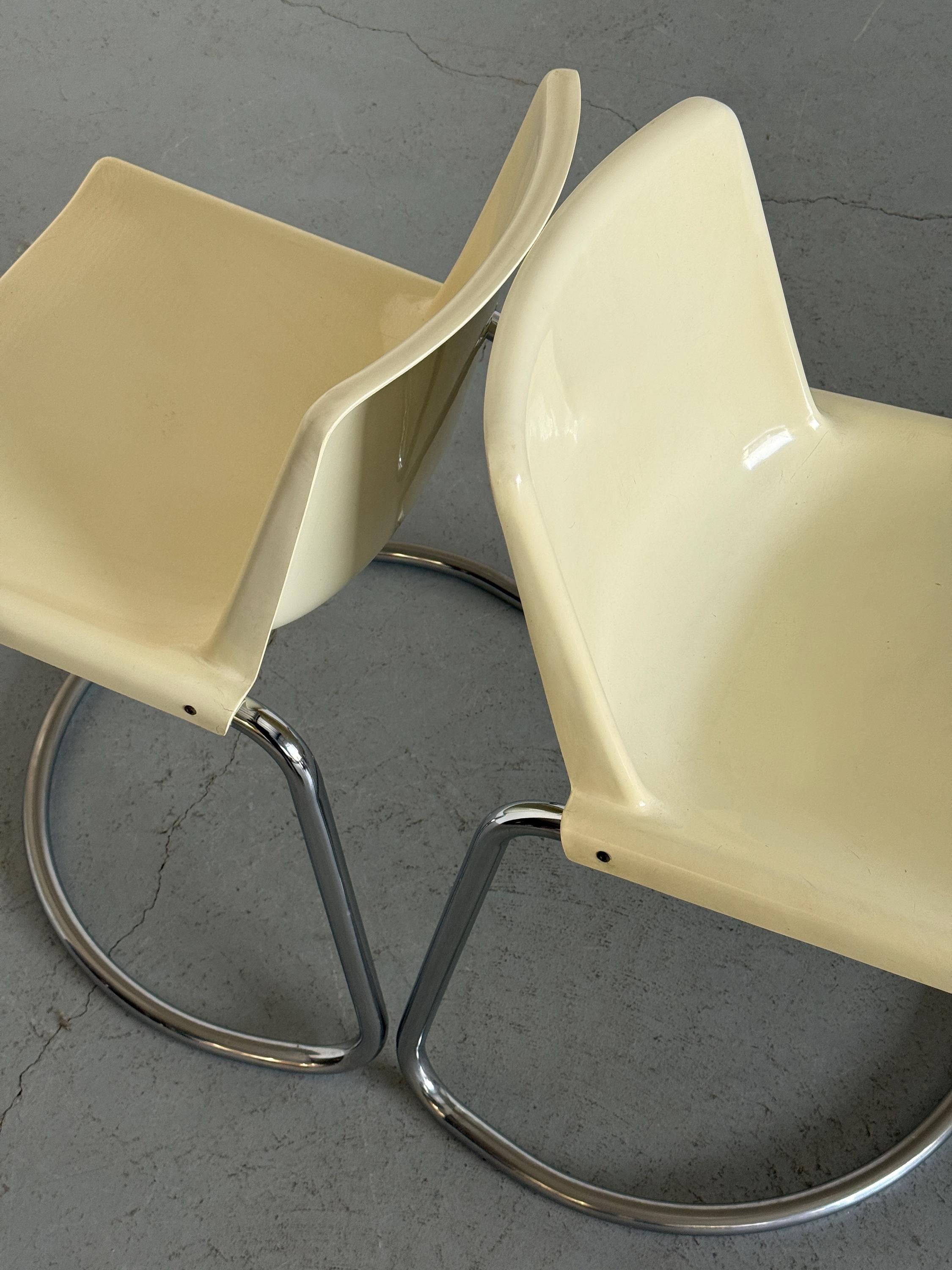 ‘Alessia’ Dining Chairs by Giotto Stoppino for Driade