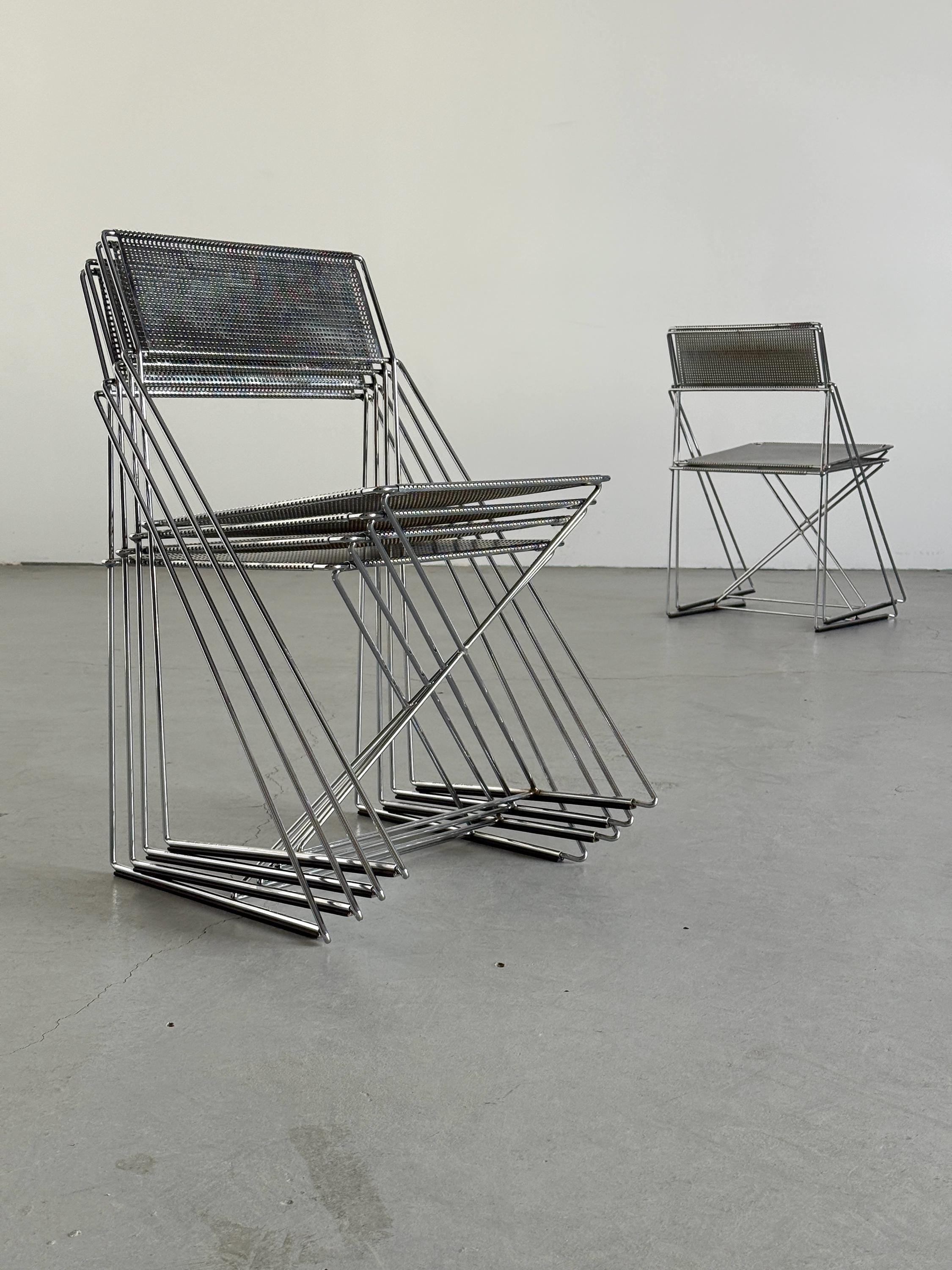 'X-Line' Chairs by Niels Jørgen Haugesen for Magis
