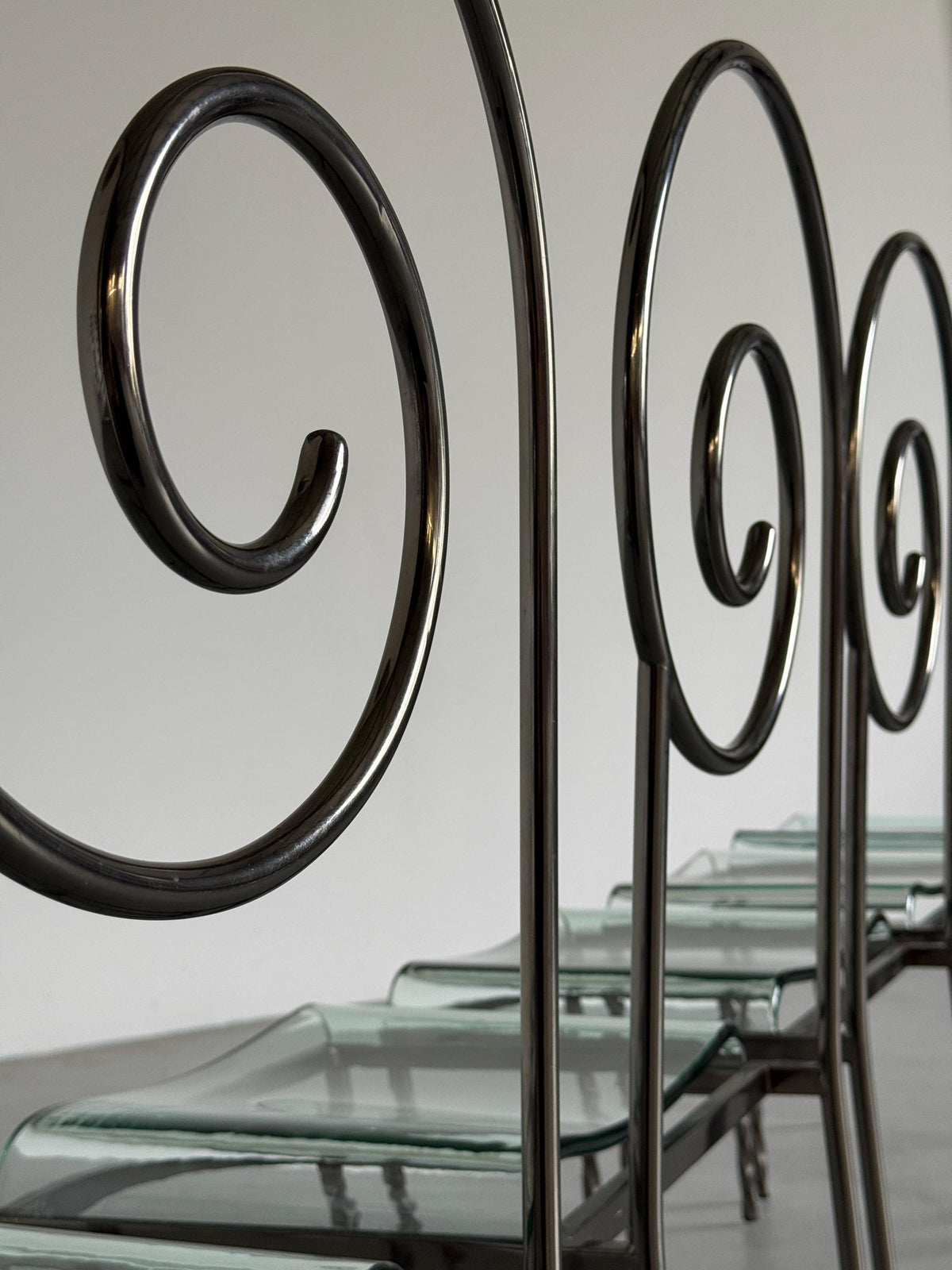 ‘Suspiral’ Chairs by Luigi Serafini for Sawaya & Moroni