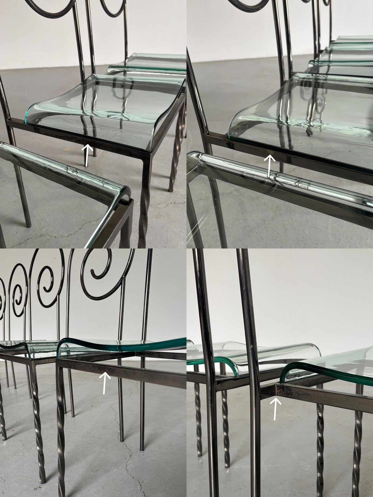 ‘Suspiral’ Chairs by Luigi Serafini for Sawaya & Moroni