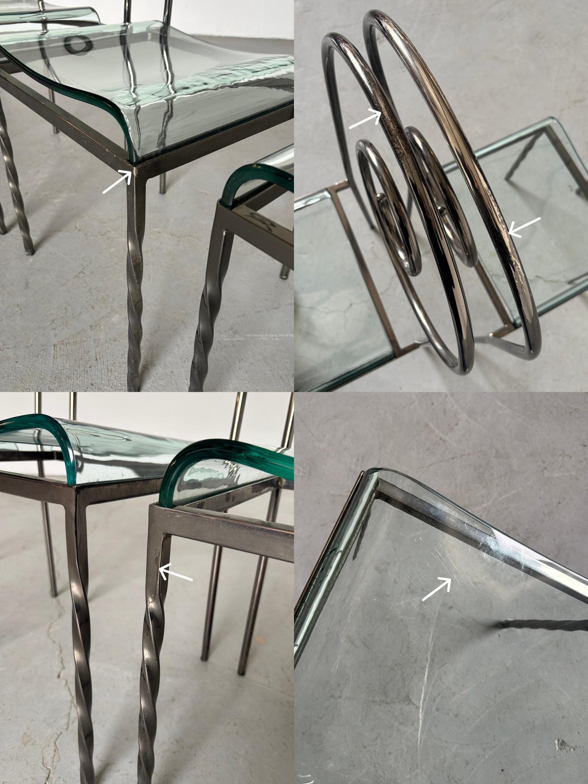 ‘Suspiral’ Chairs by Luigi Serafini for Sawaya & Moroni