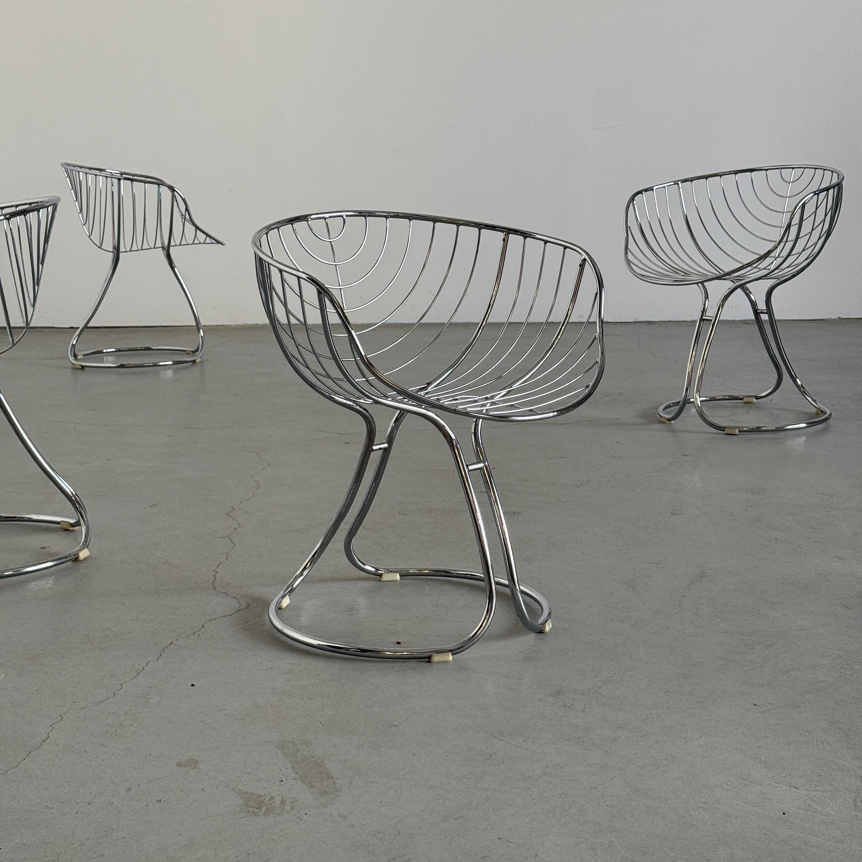 ‘Pan Am’ Armchairs by Gastone Rinaldi for Rima Padova