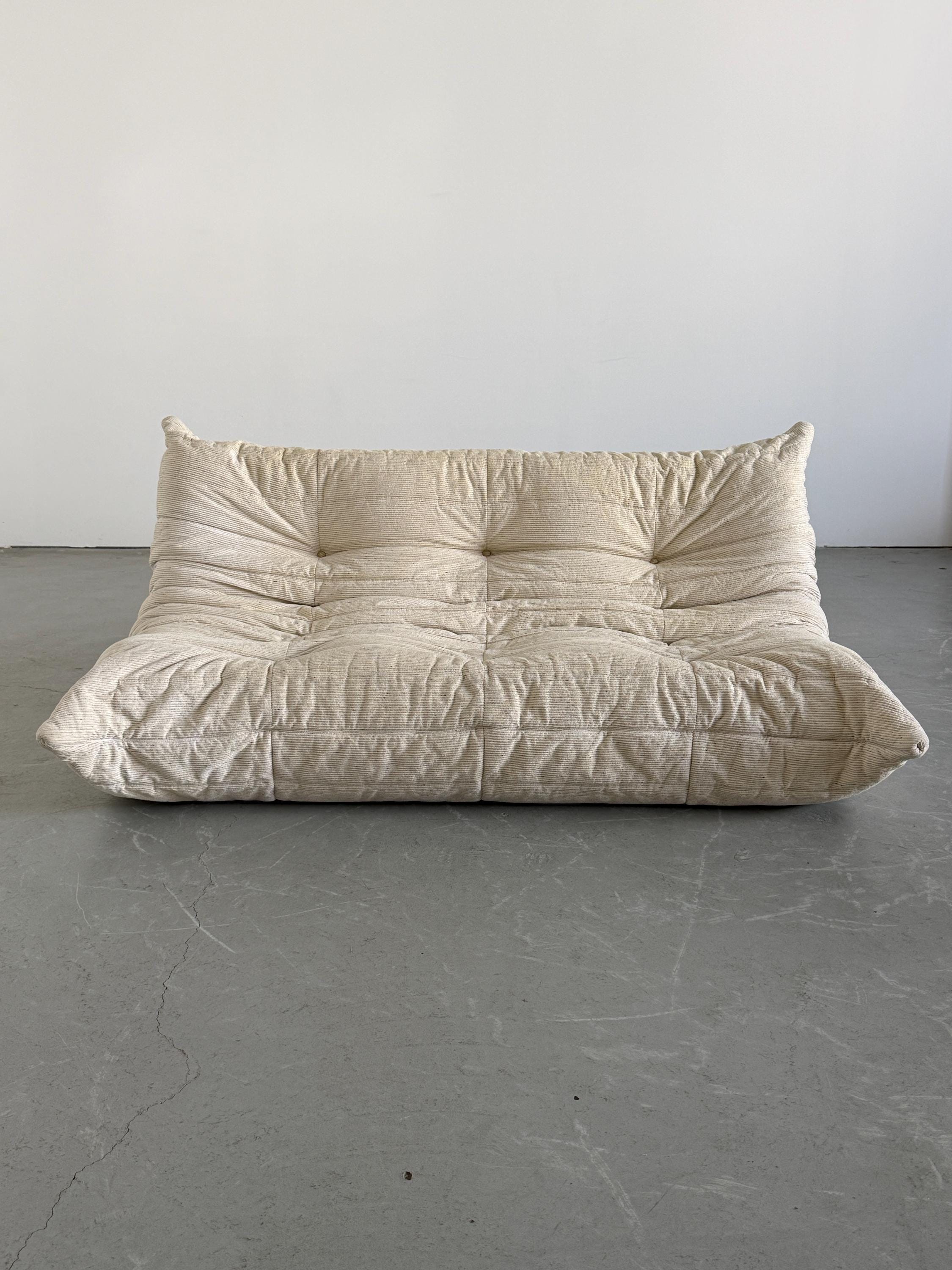 ‘Togo’ Three-Seater Sofa by Michel Ducaroy for Ligne Roset