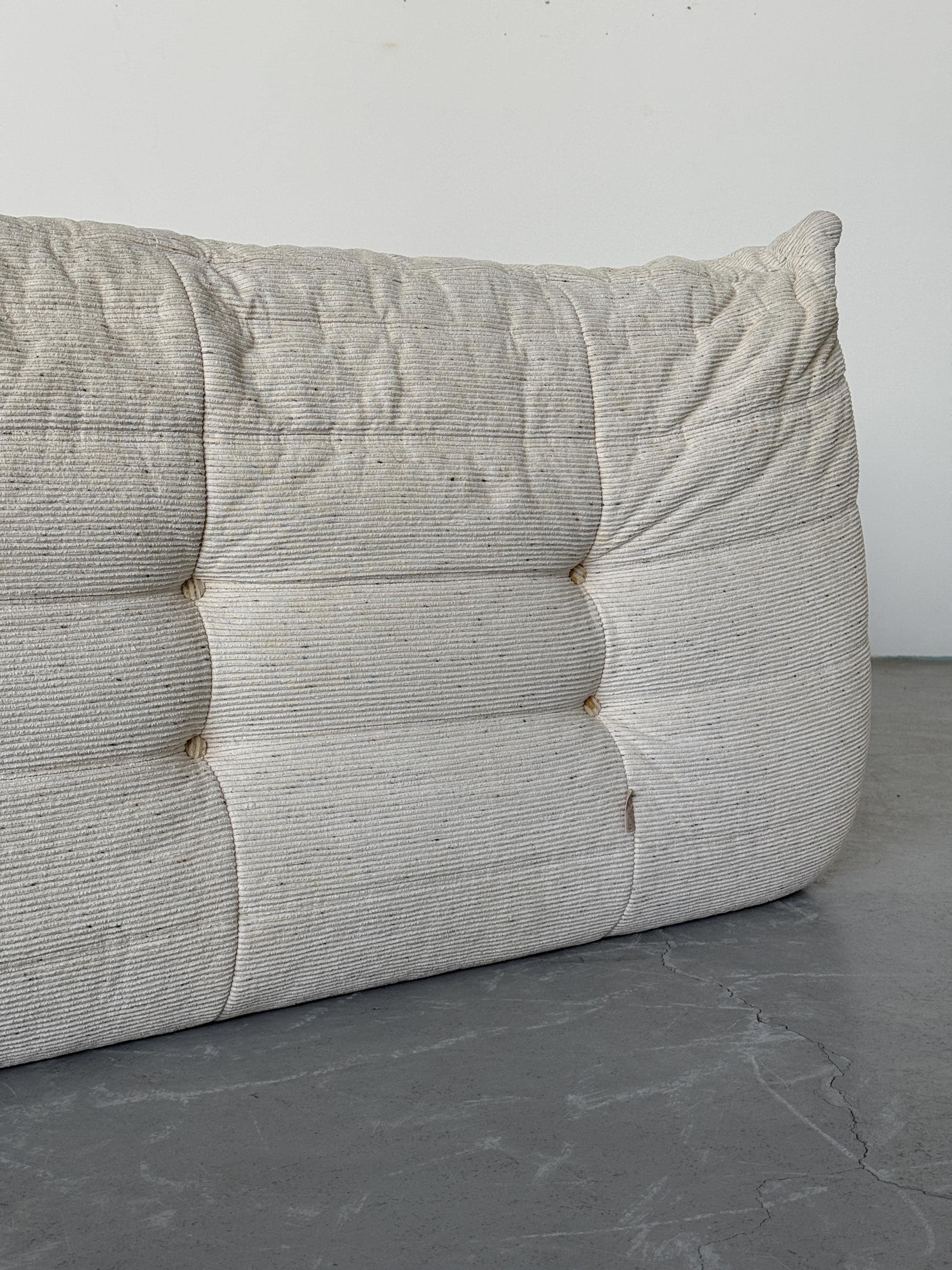 ‘Togo’ Three-Seater Sofa by Michel Ducaroy for Ligne Roset