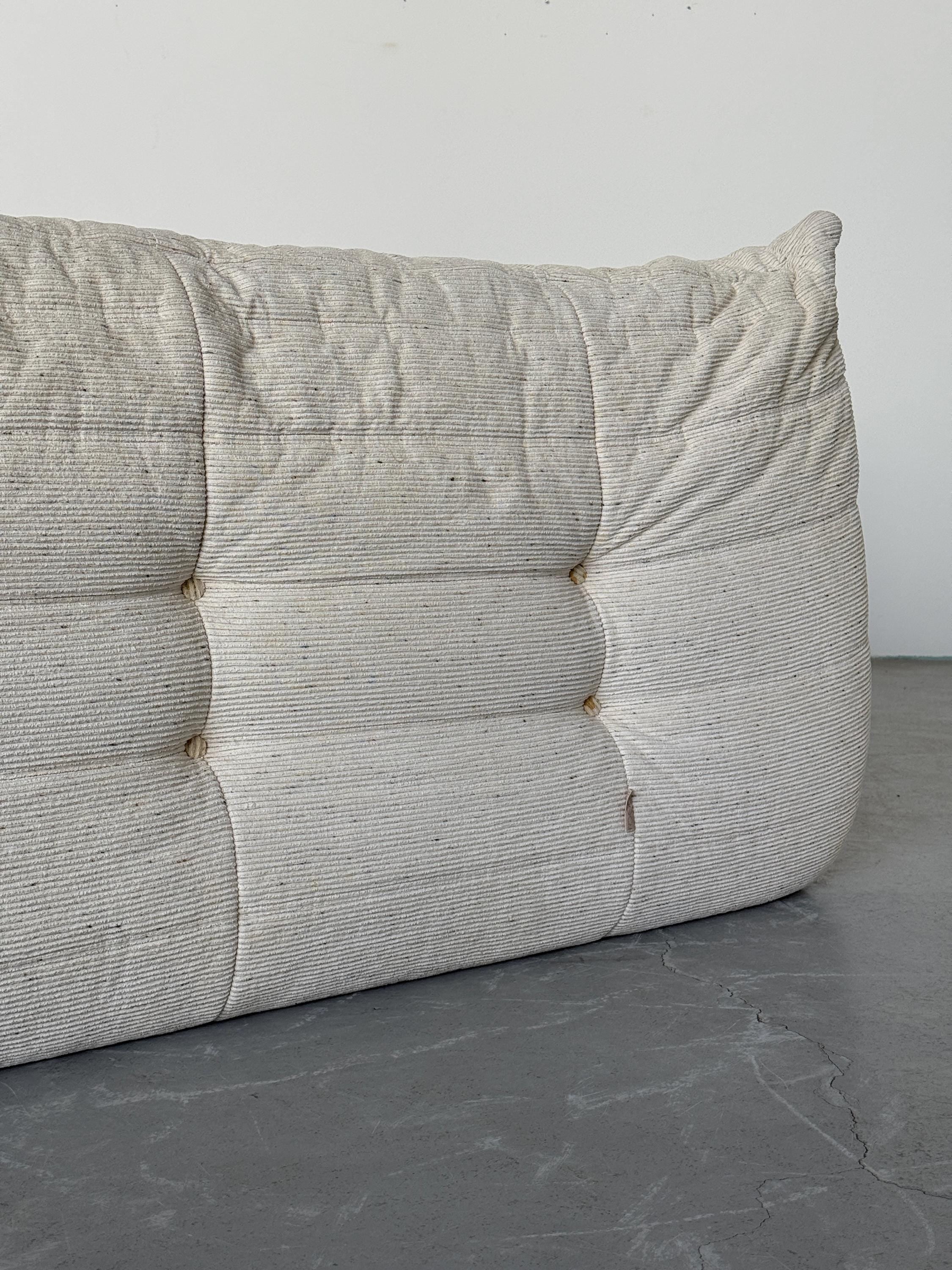 ‘Togo’ Three-Seater Sofa by Michel Ducaroy for Ligne Roset