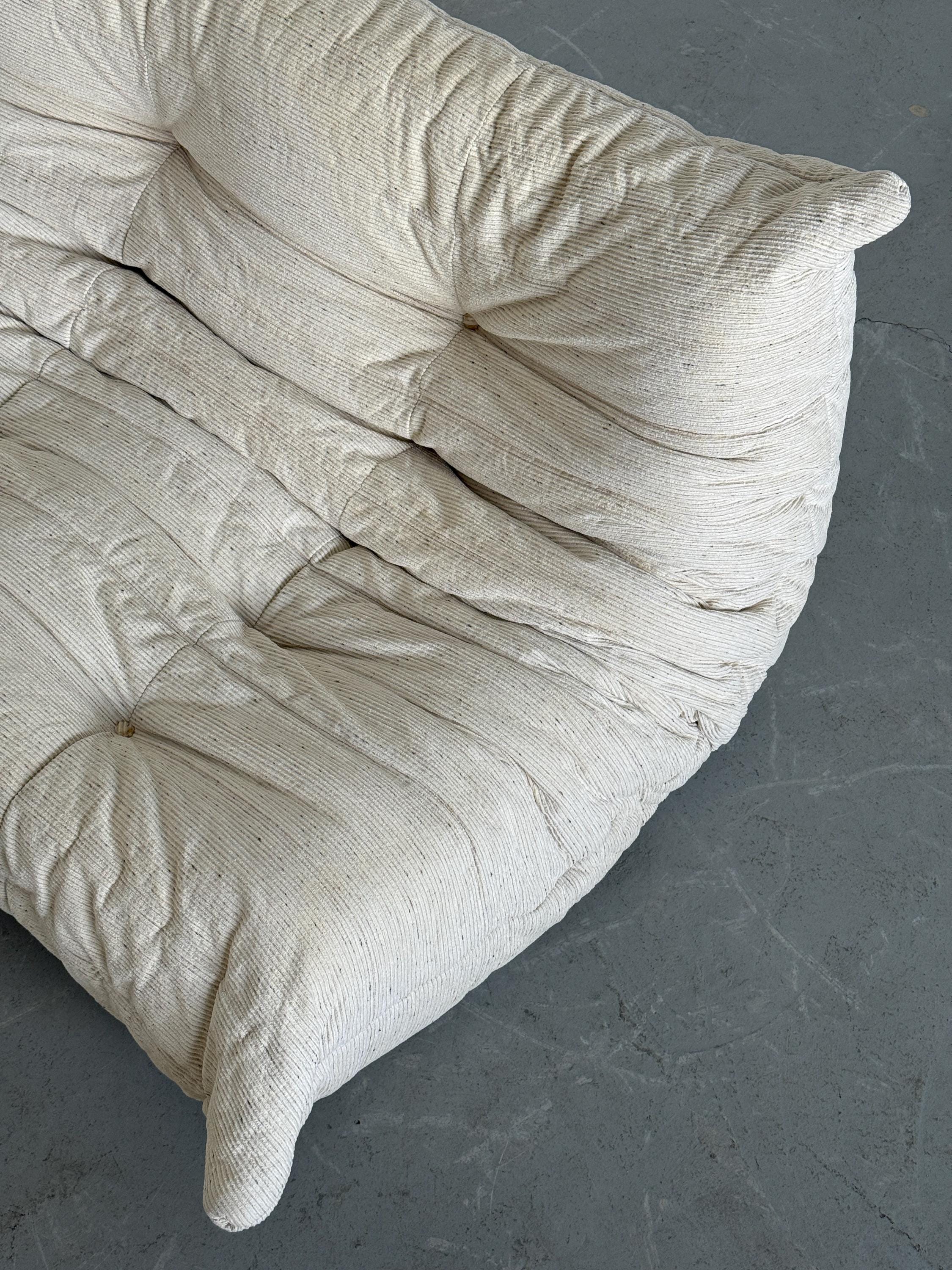 ‘Togo’ Three-Seater Sofa by Michel Ducaroy for Ligne Roset