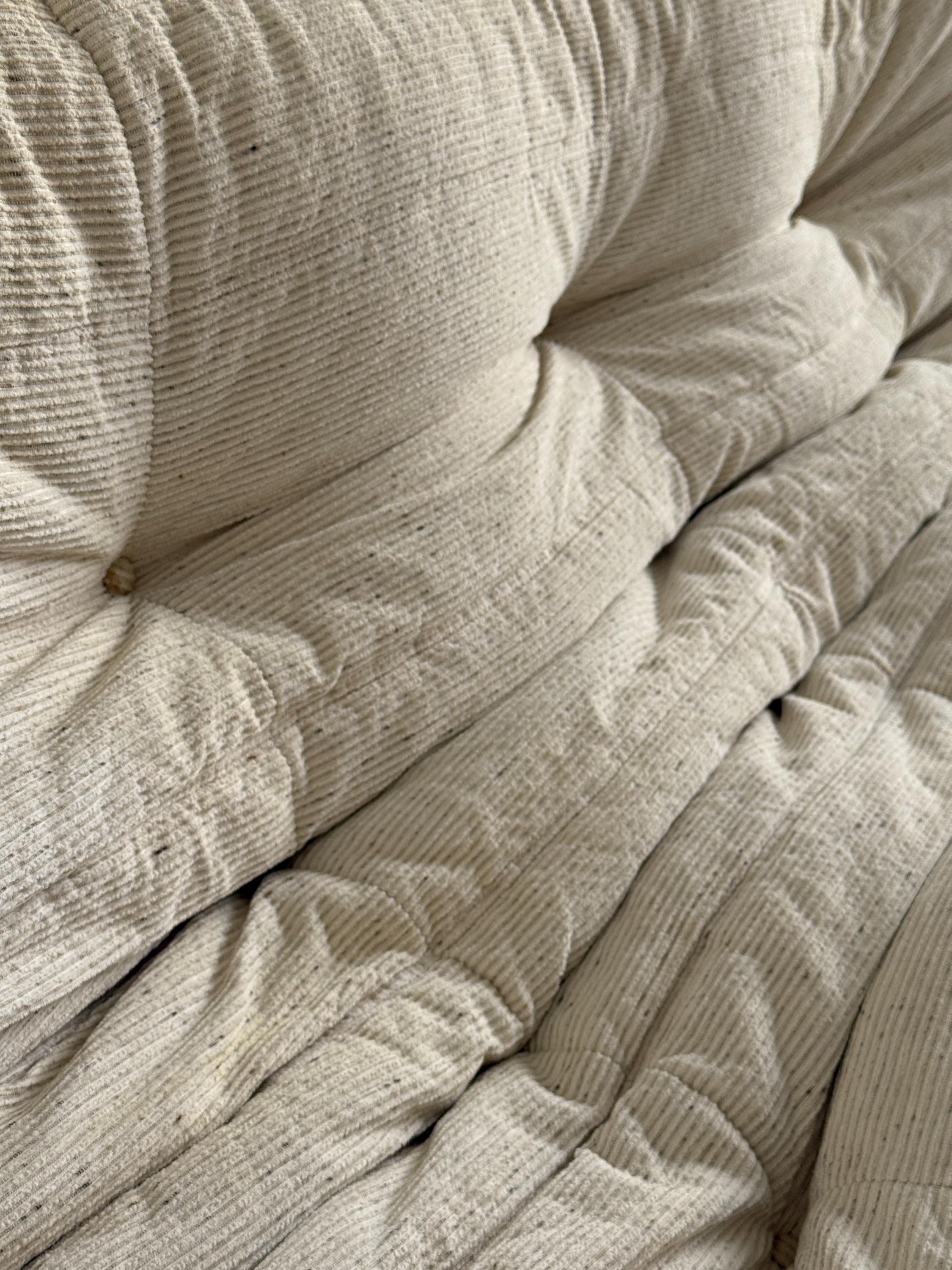 ‘Togo’ Three-Seater Sofa by Michel Ducaroy for Ligne Roset