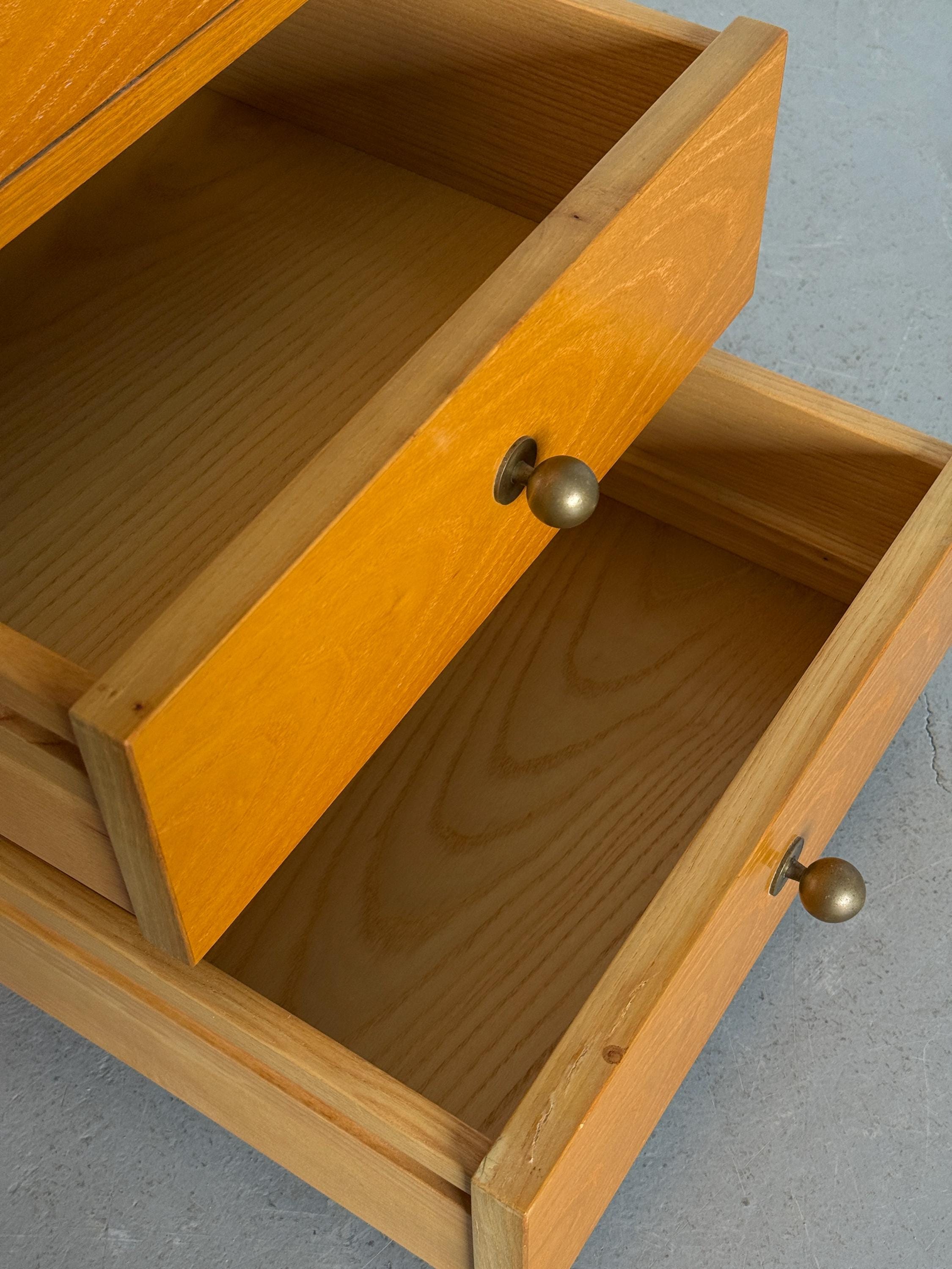 Danish Oak Bedside Chests