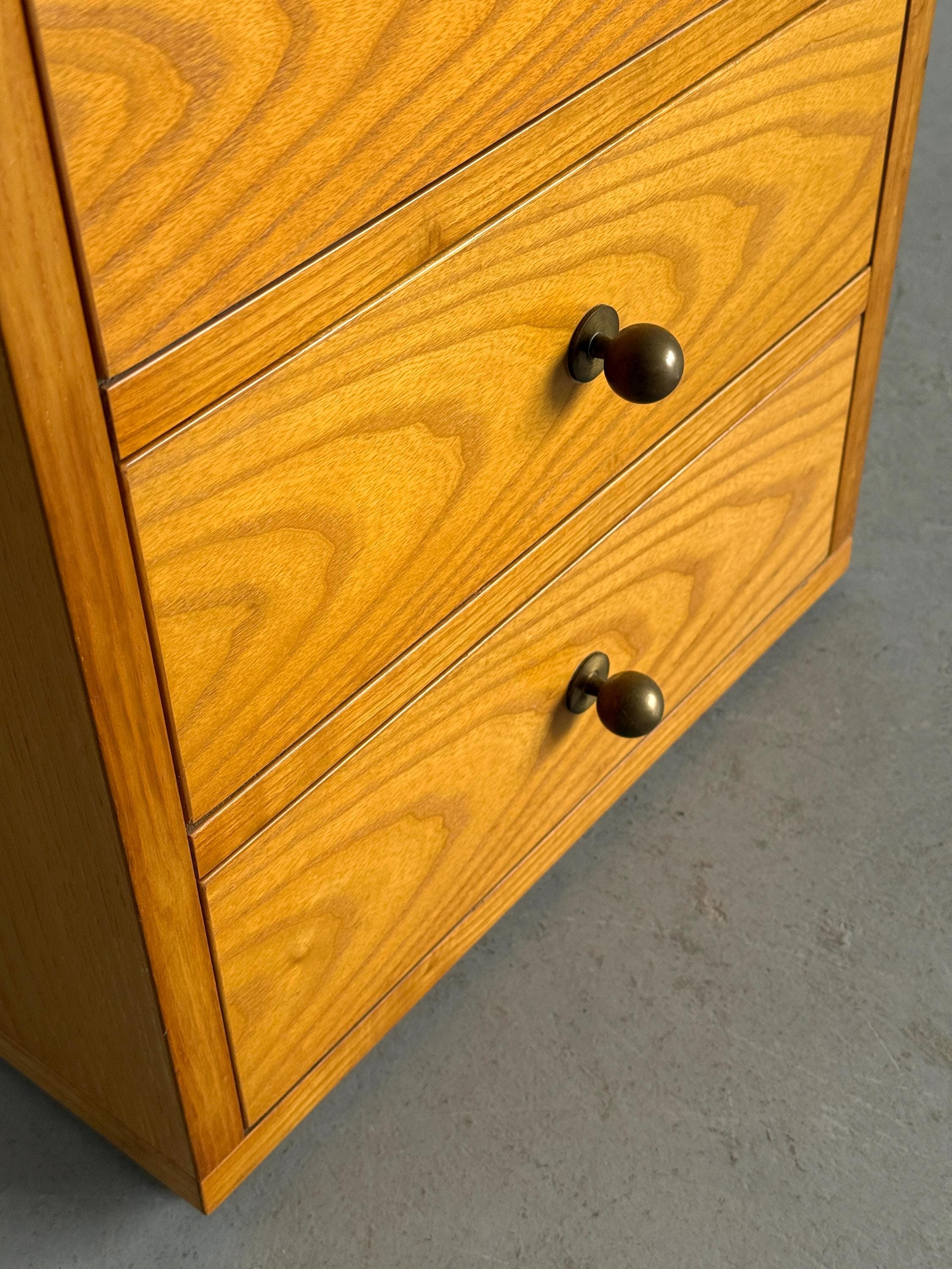 Danish Oak Bedside Chests