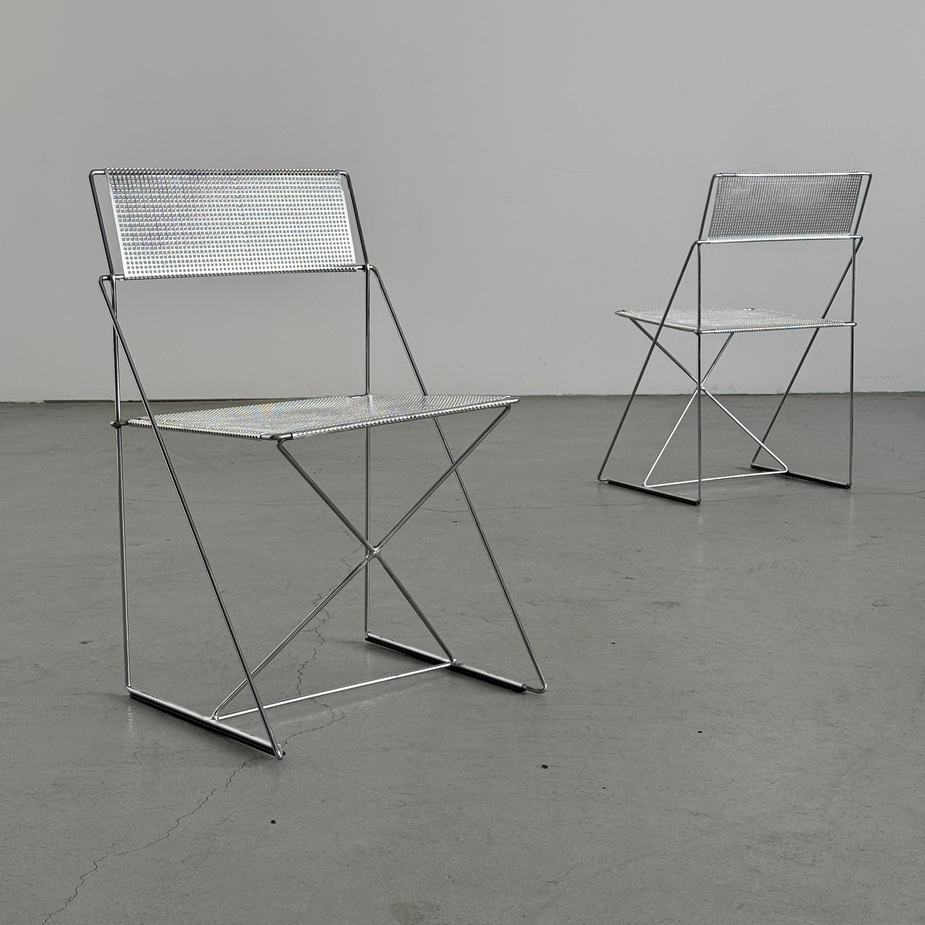 'X-Line' Chairs by Niels Jørgen Haugesen for Magis