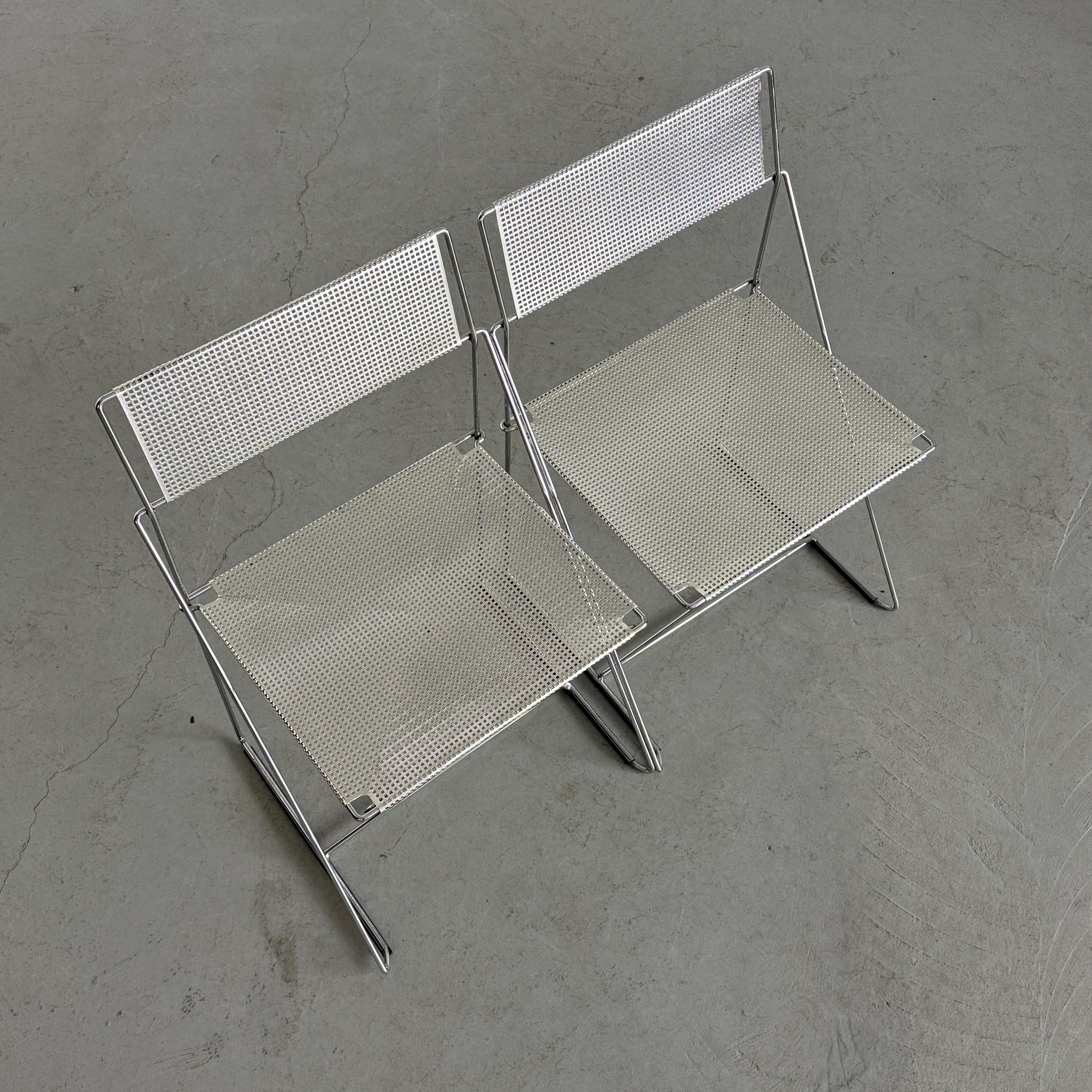 'X-Line' Chairs by Niels Jørgen Haugesen for Magis