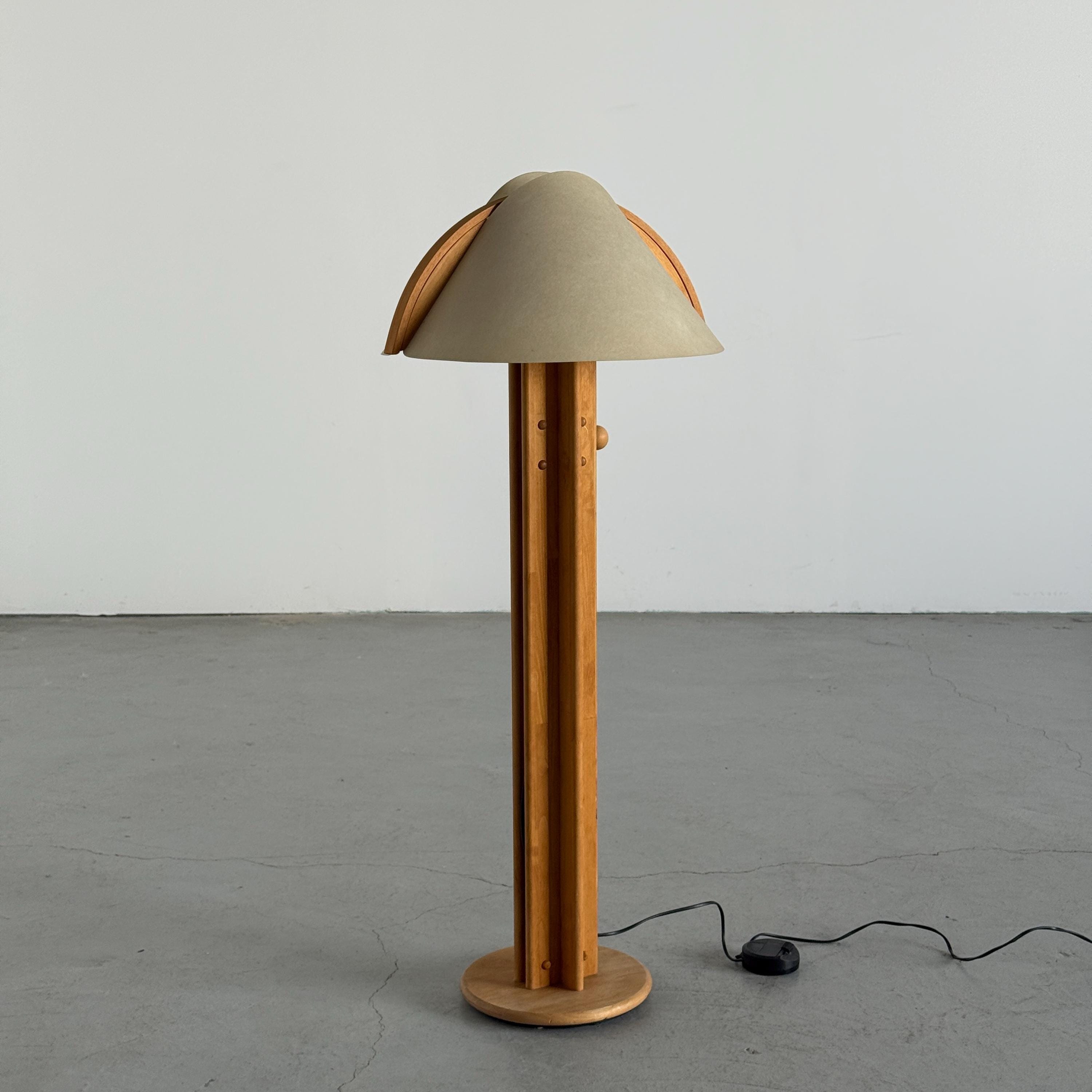German Sculptural Floor Lamp by Domus