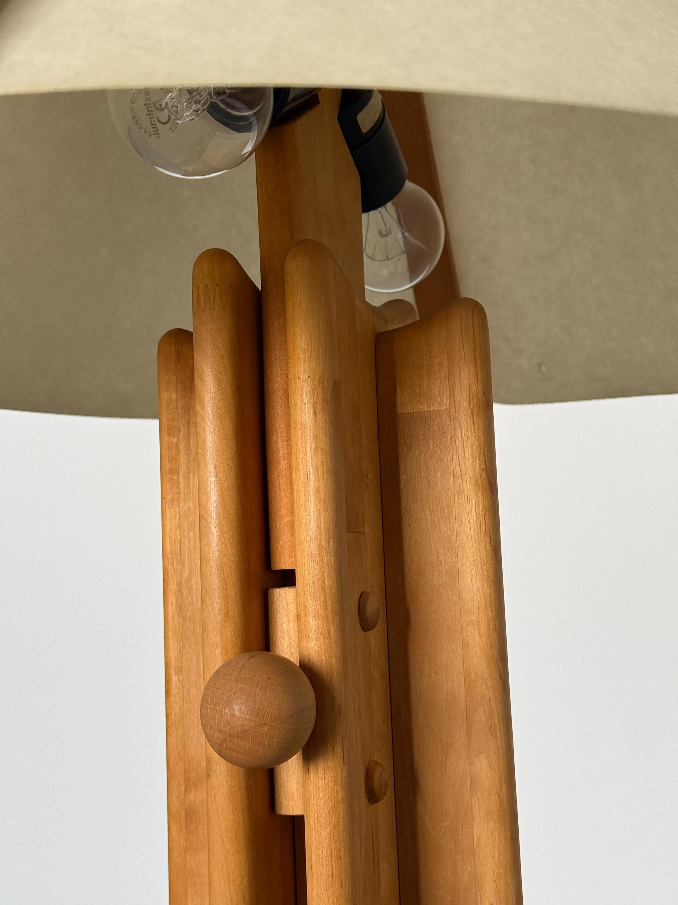 German Sculptural Floor Lamp by Domus