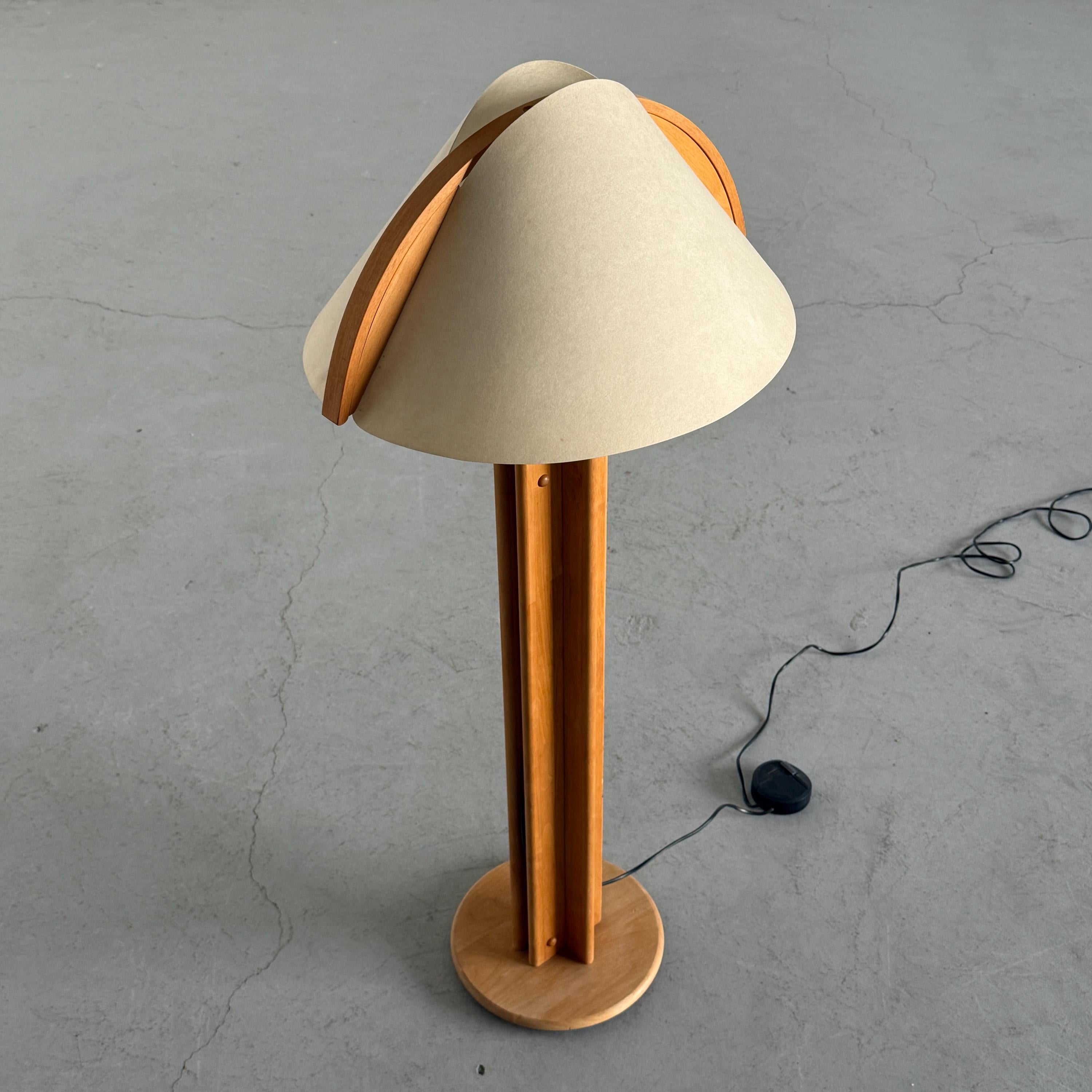German Sculptural Floor Lamp by Domus