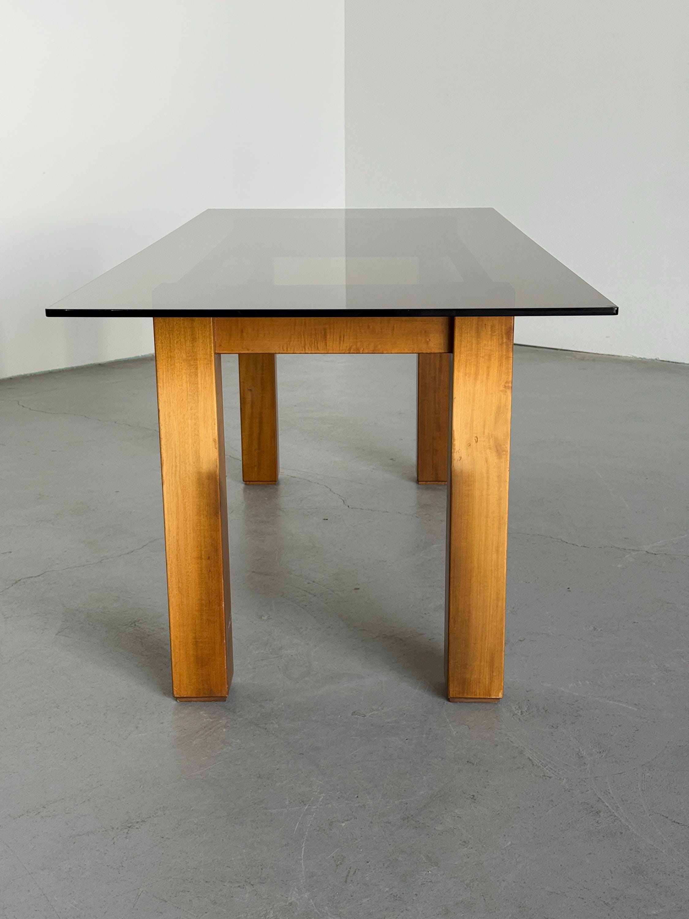 Architectural Mid-Century Dining Table