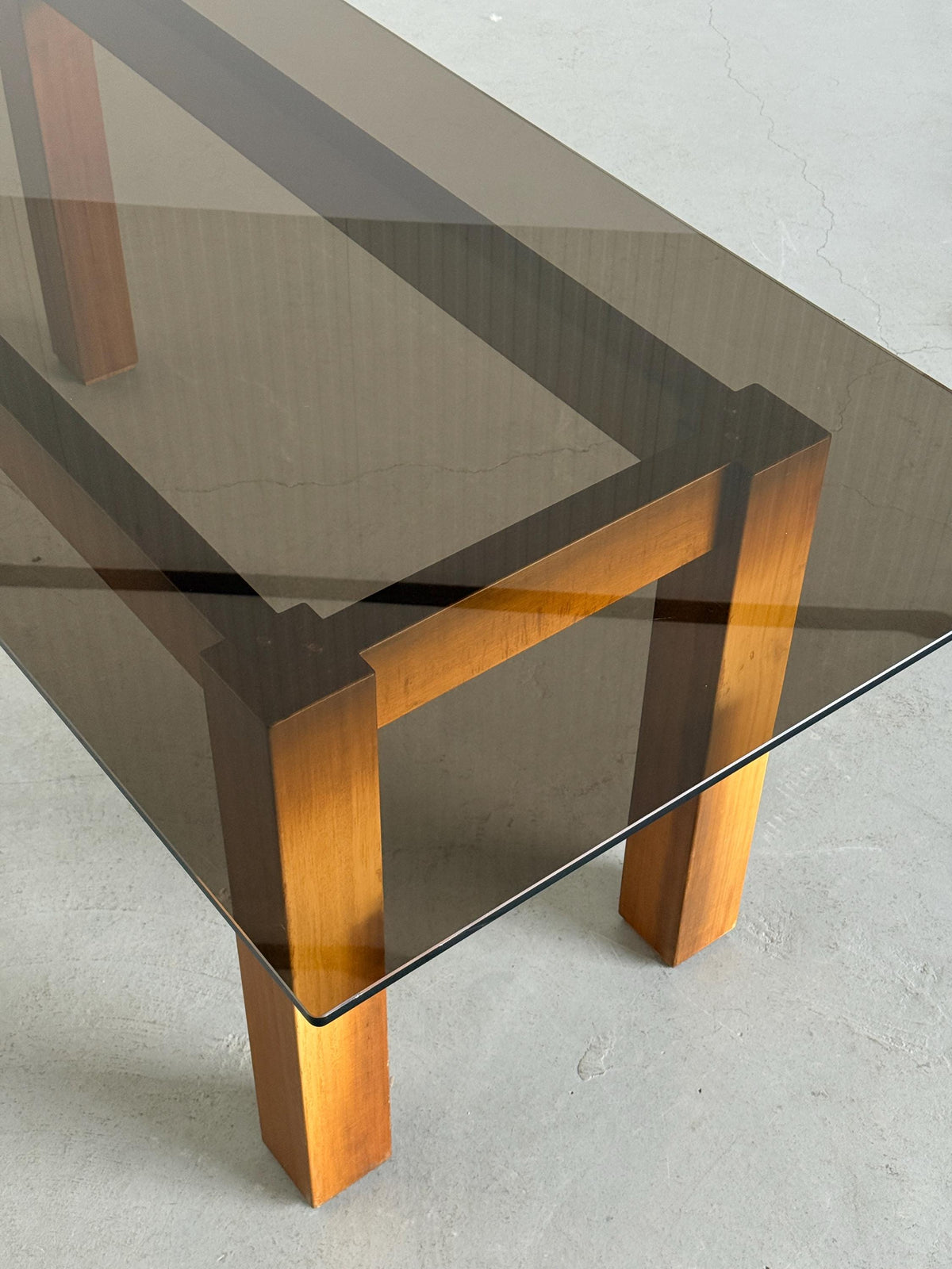 Architectural Mid-Century Dining Table