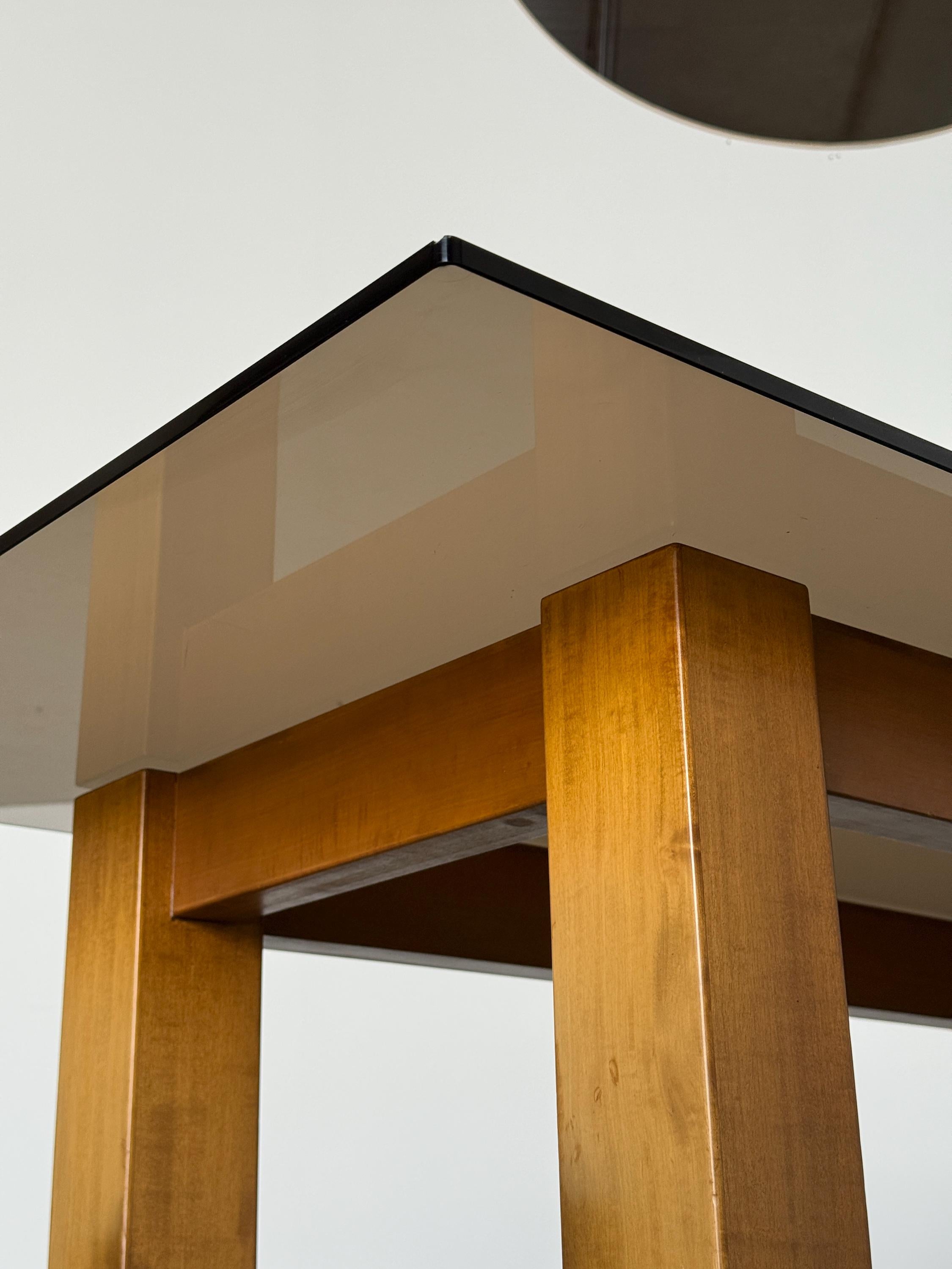 Architectural Mid-Century Dining Table