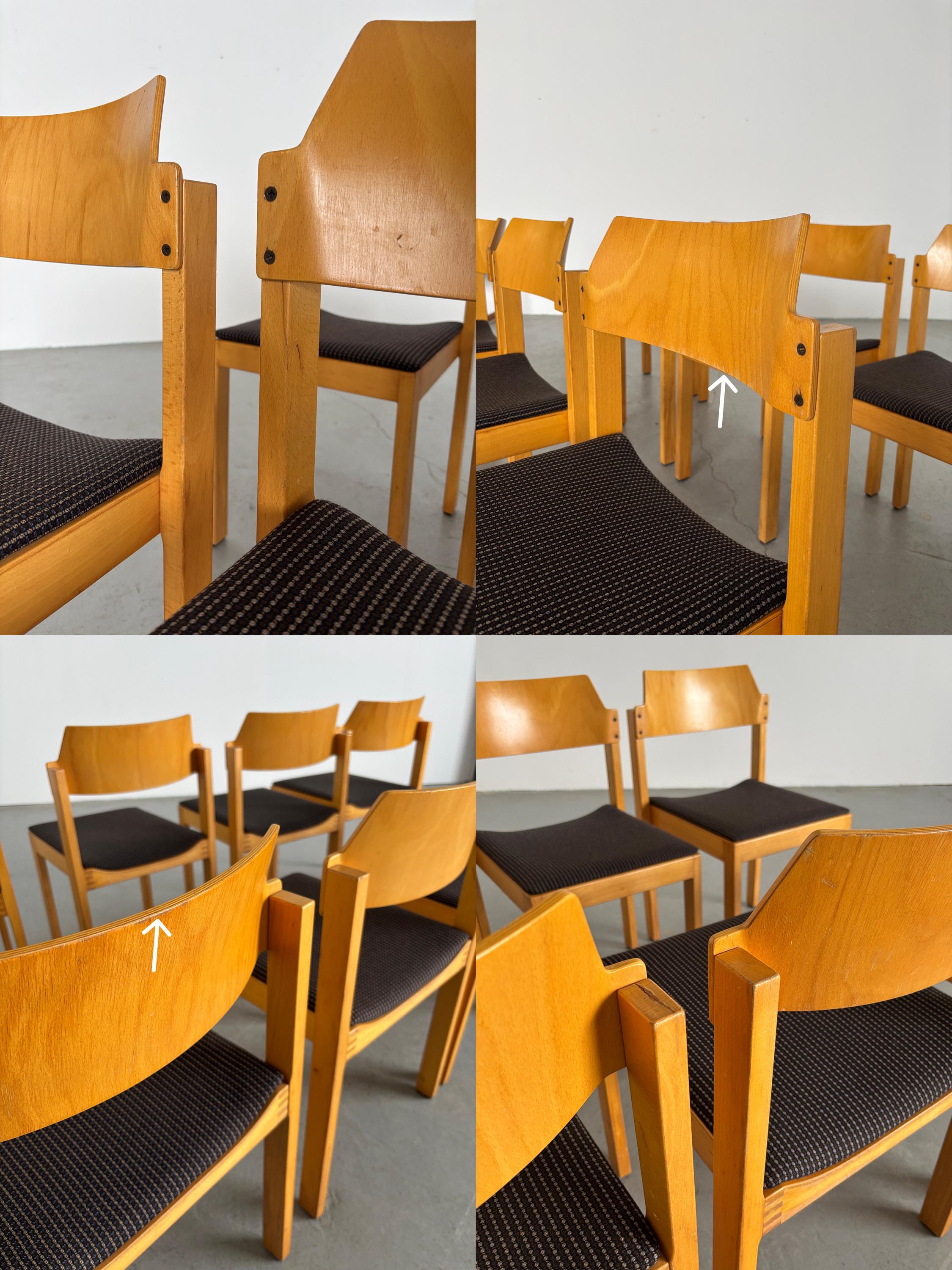 'Canto' Chairs by Rainer Schell for Schlapp