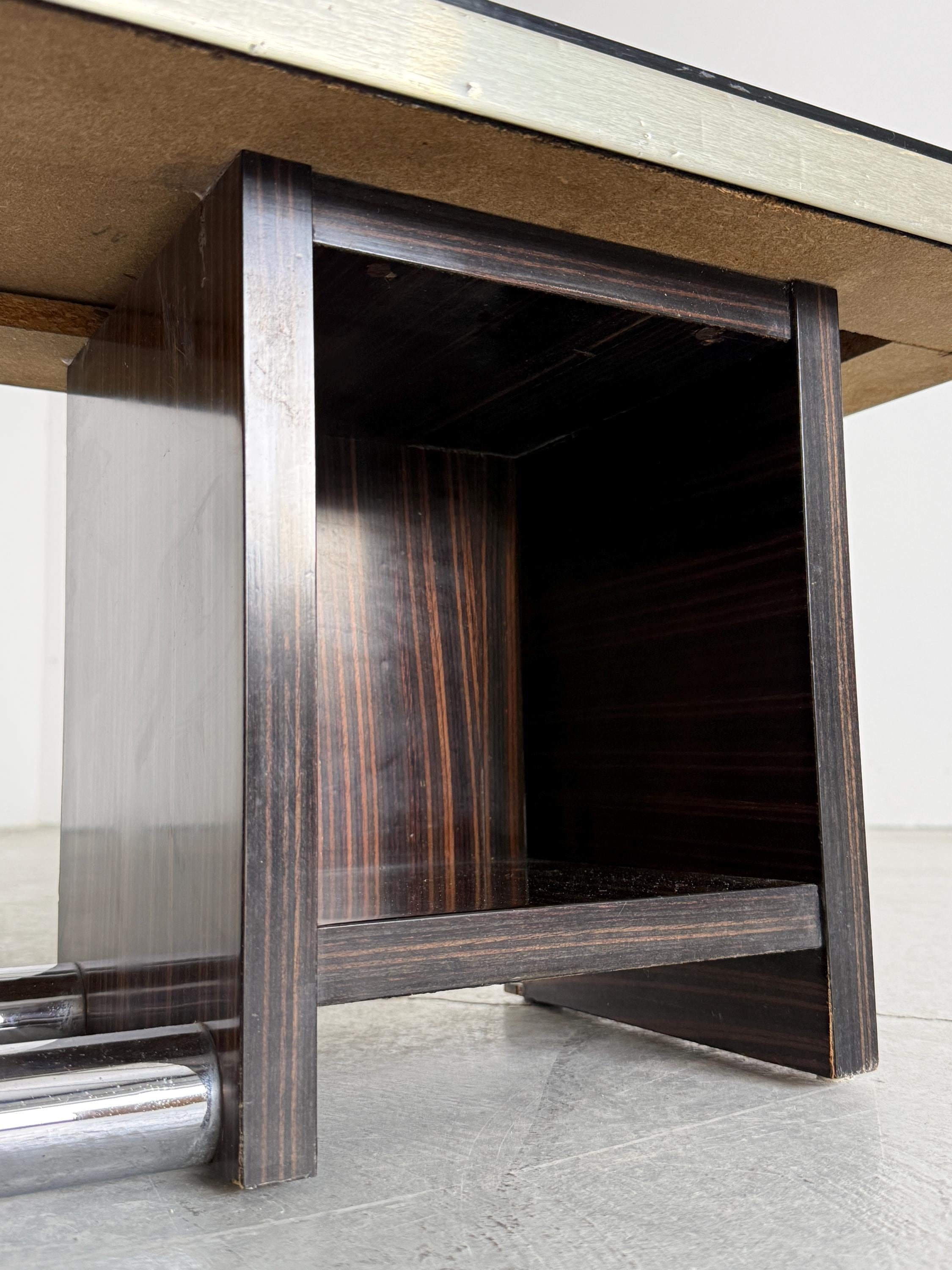 Modernist Coat Rack with Bench