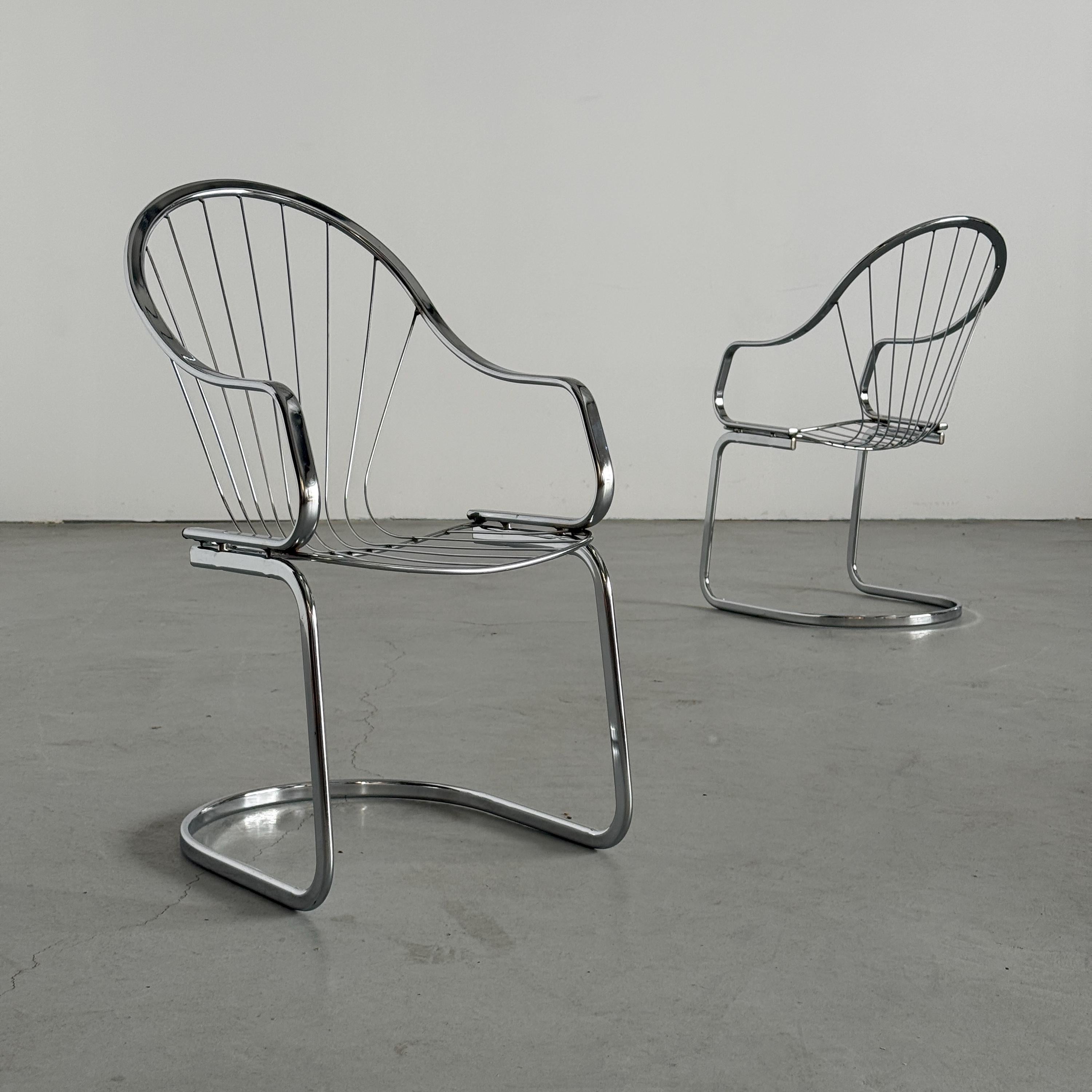 Armchairs Atrributed to Gastone Rinaldi for Rima