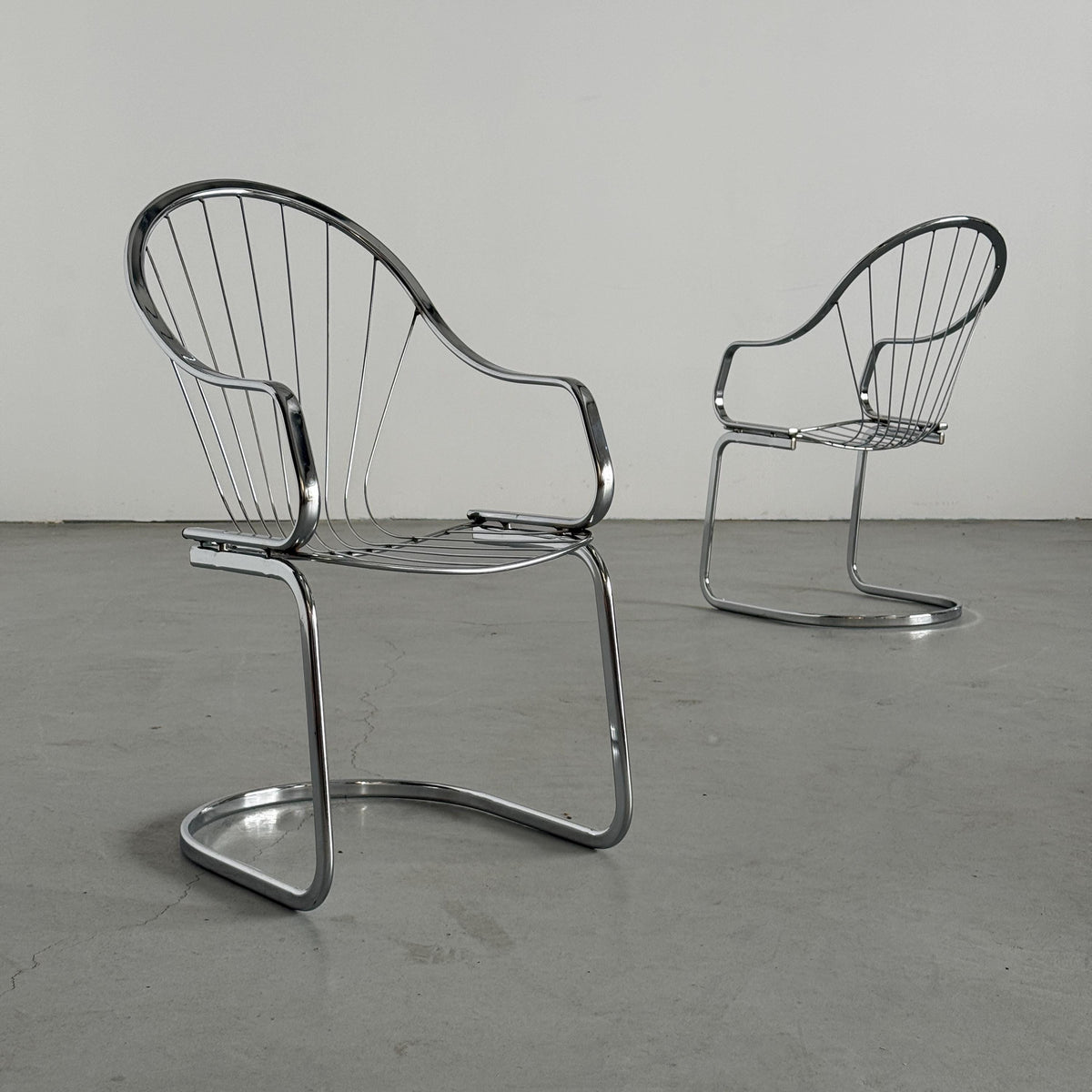 Armchairs Atrributed to Gastone Rinaldi for Rima