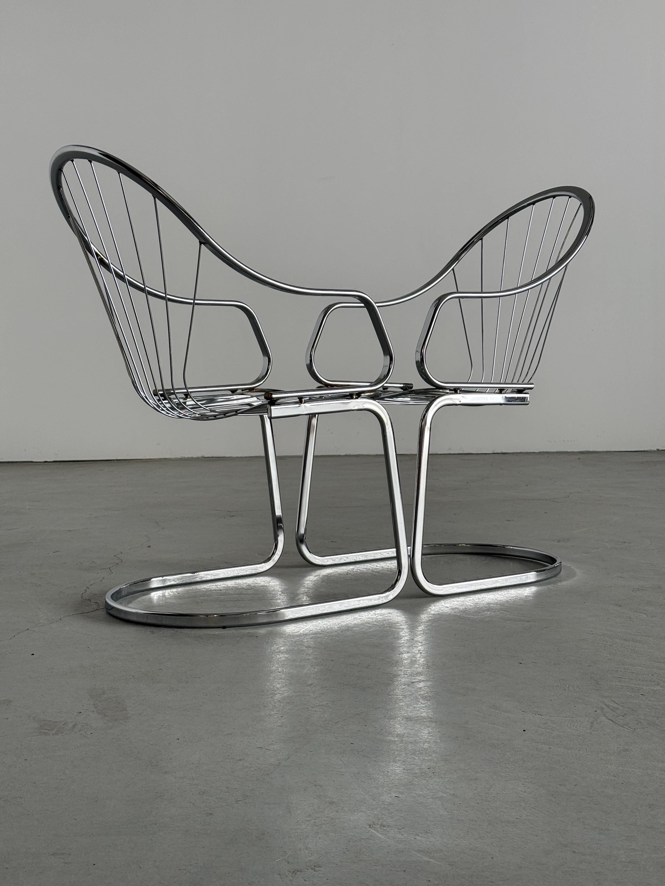 Armchairs Atrributed to Gastone Rinaldi for Rima