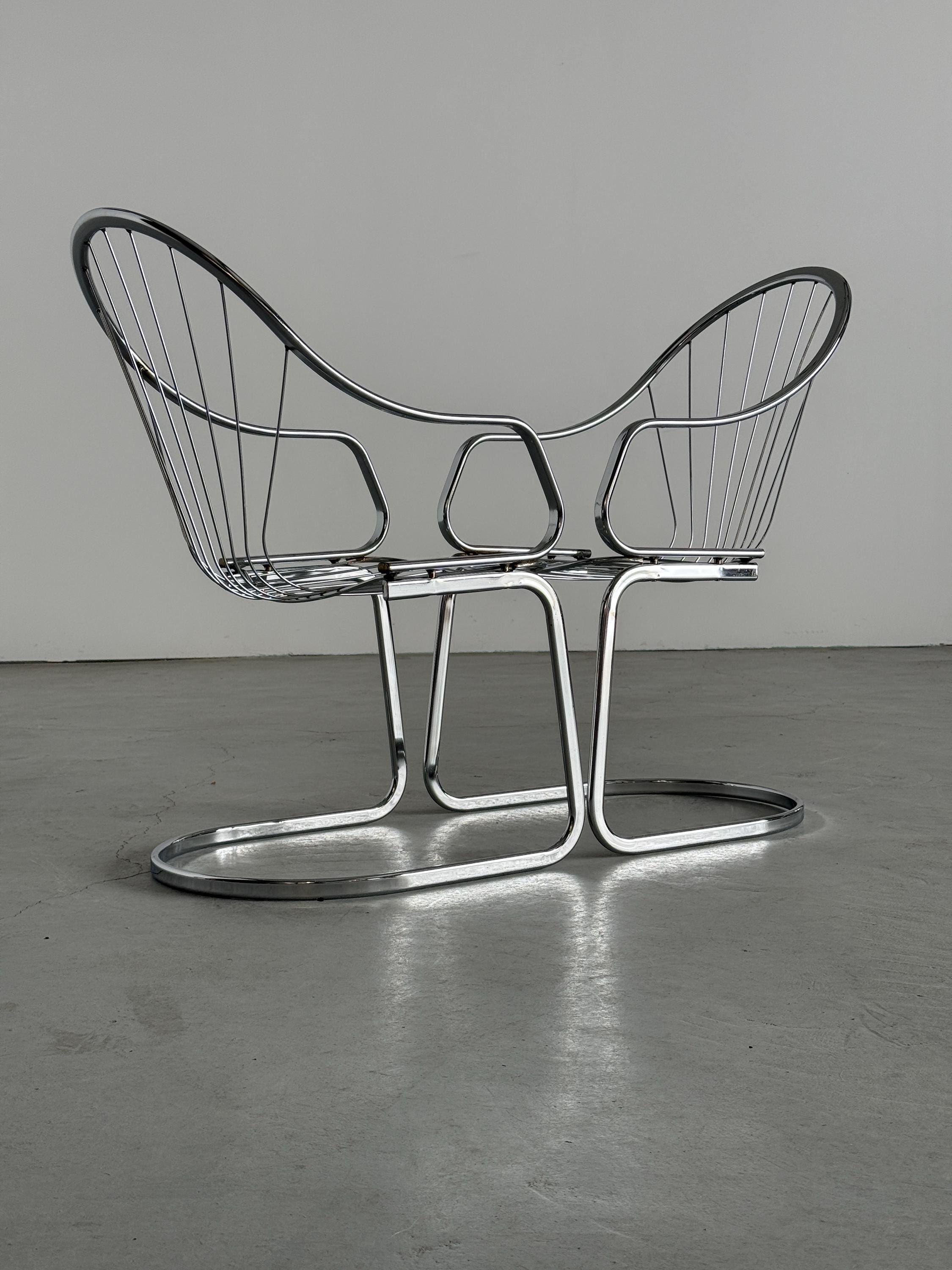 Armchairs Atrributed to Gastone Rinaldi for Rima