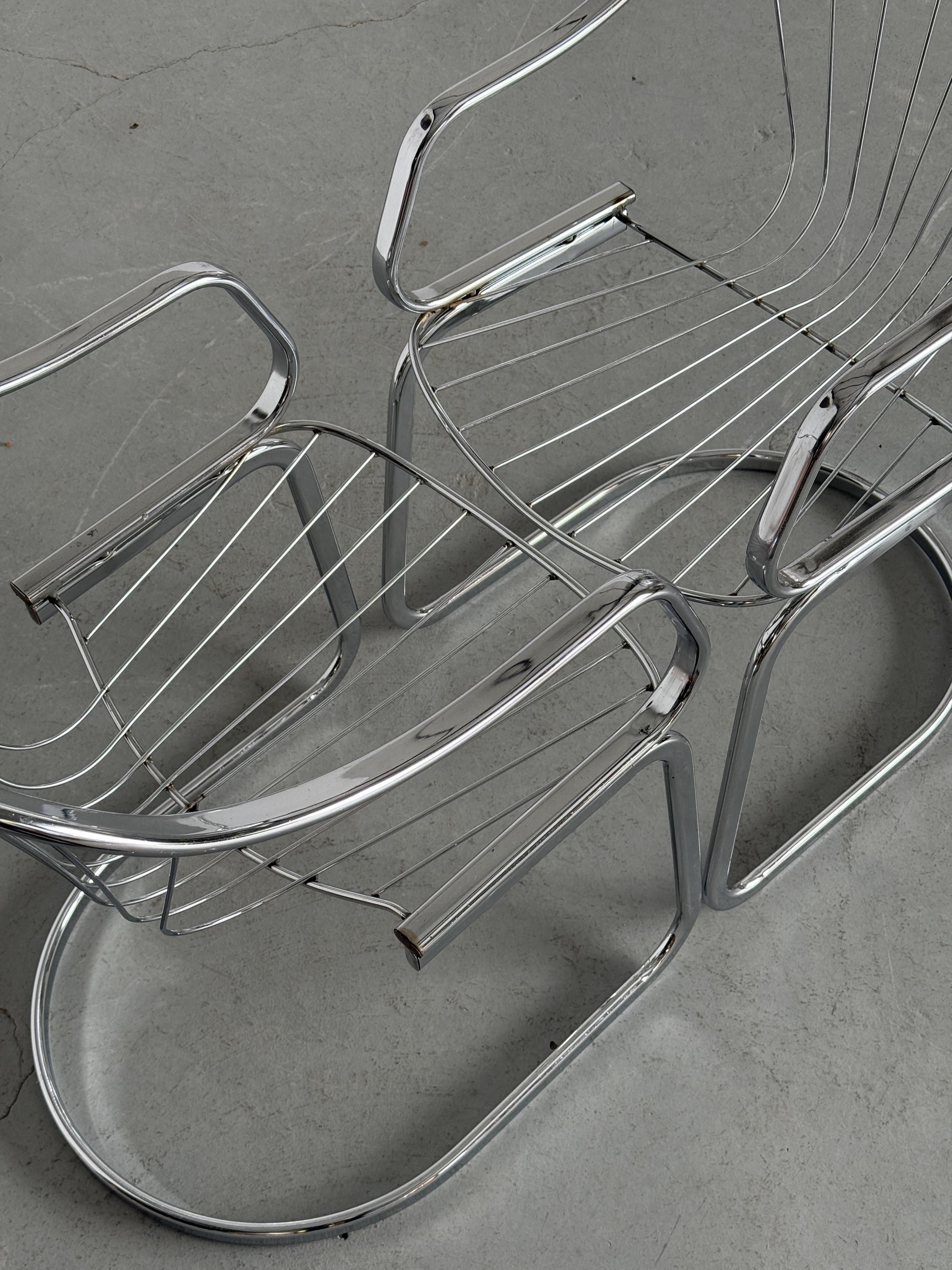 Armchairs Atrributed to Gastone Rinaldi for Rima