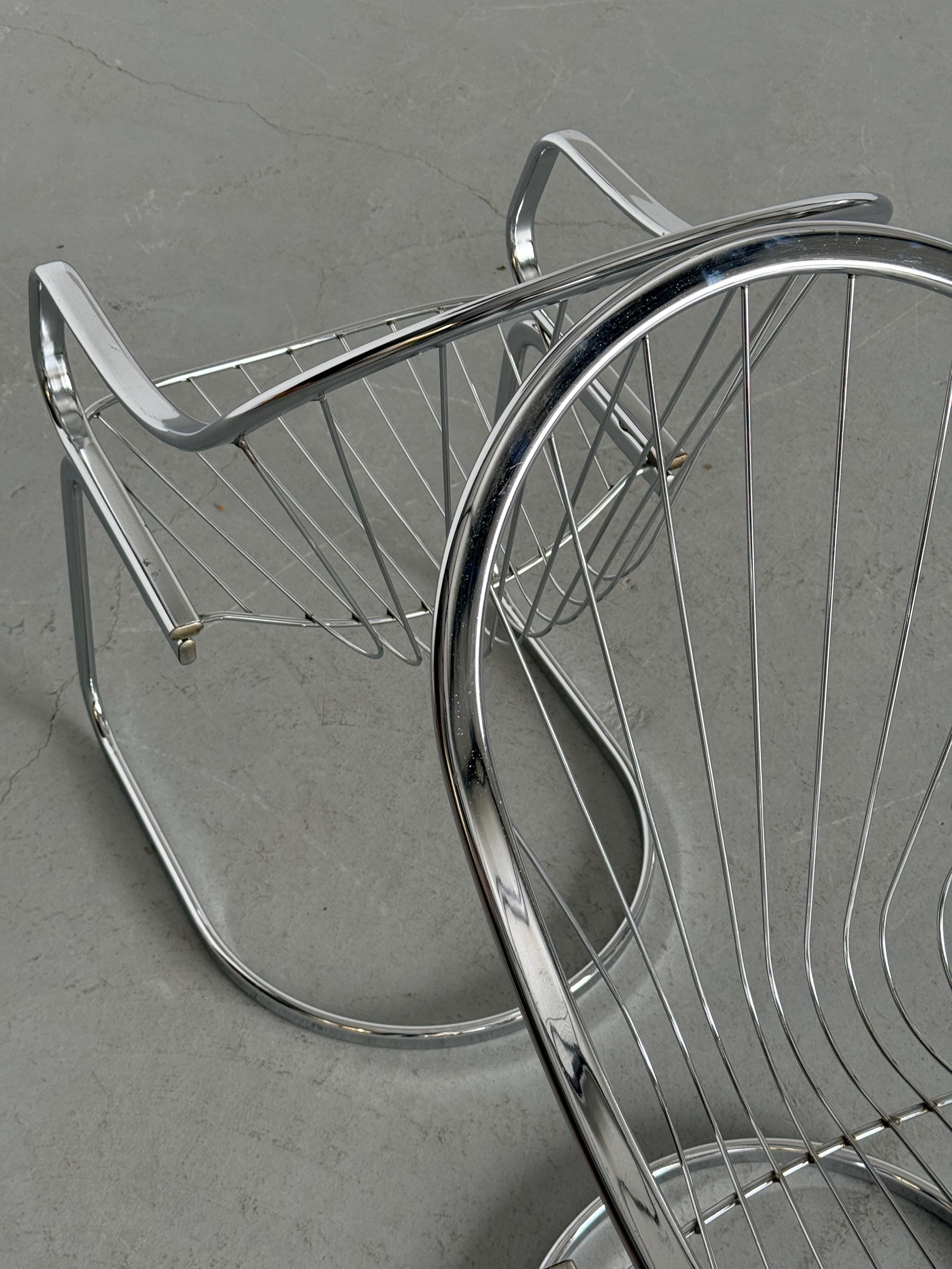Armchairs Atrributed to Gastone Rinaldi for Rima