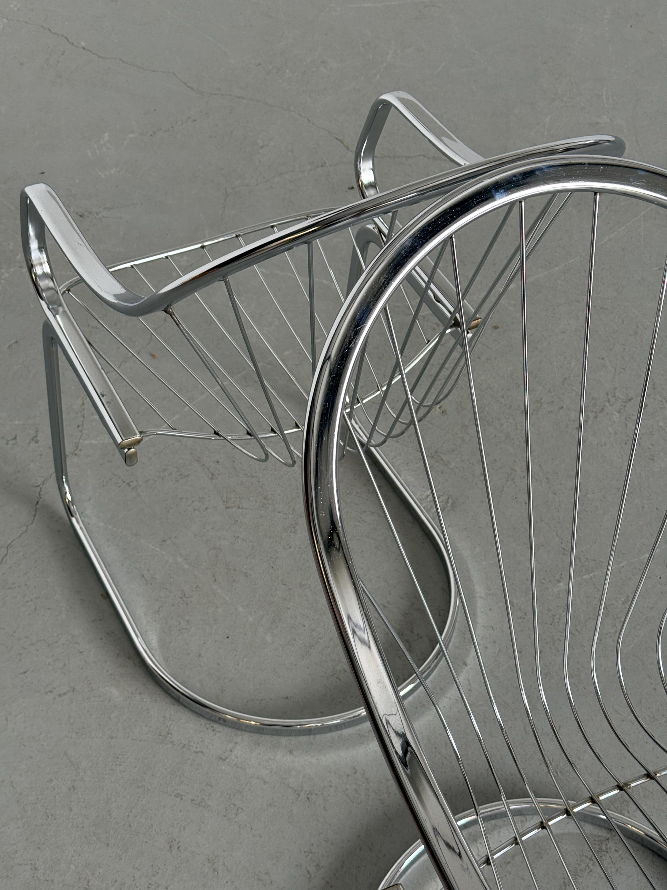 Armchairs Atrributed to Gastone Rinaldi for Rima