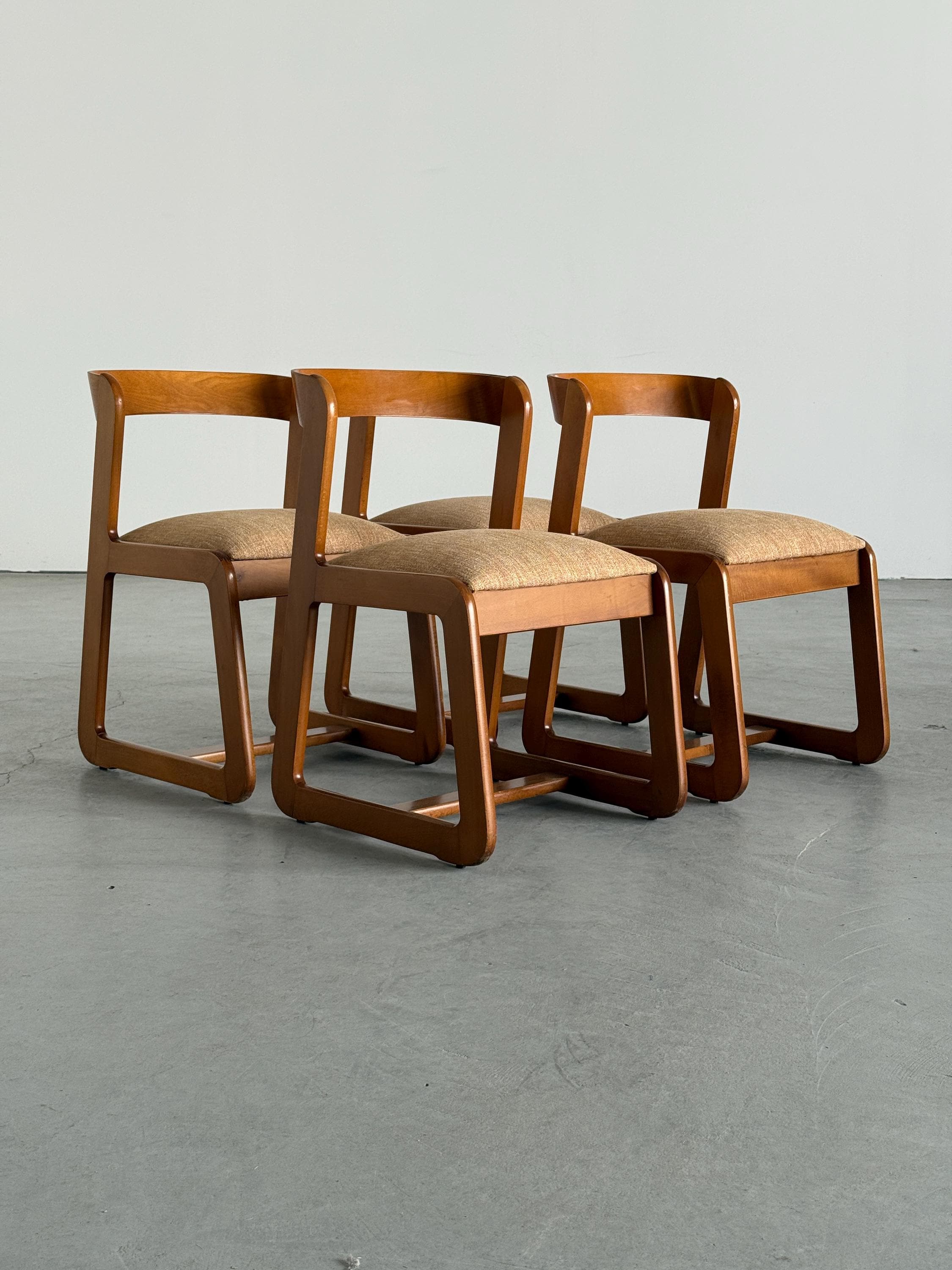 Dining Chairs Attributed to Willy Rizzo for Mario Sabot
