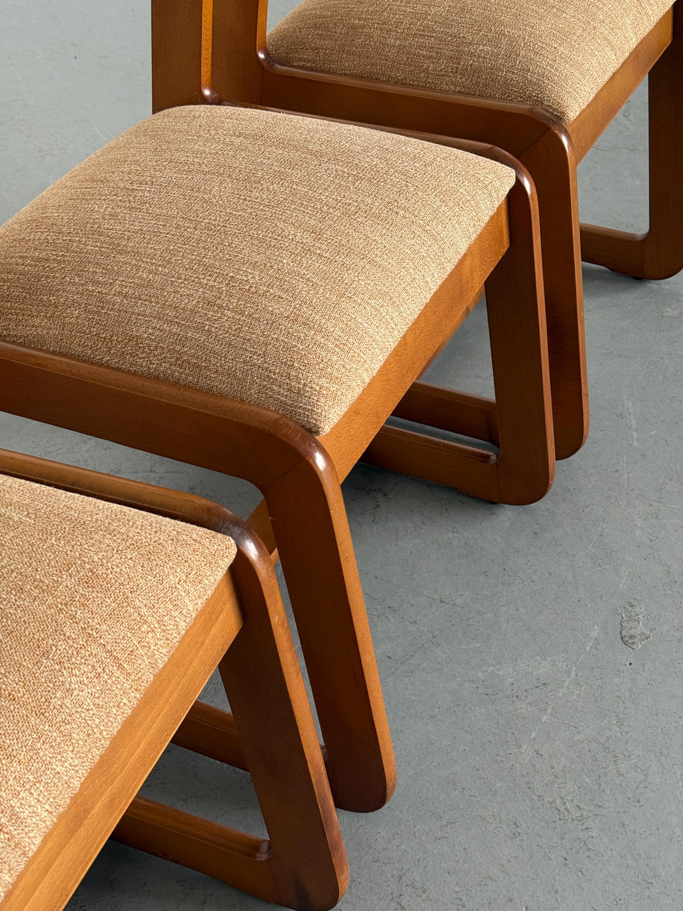 Dining Chairs Attributed to Willy Rizzo for Mario Sabot