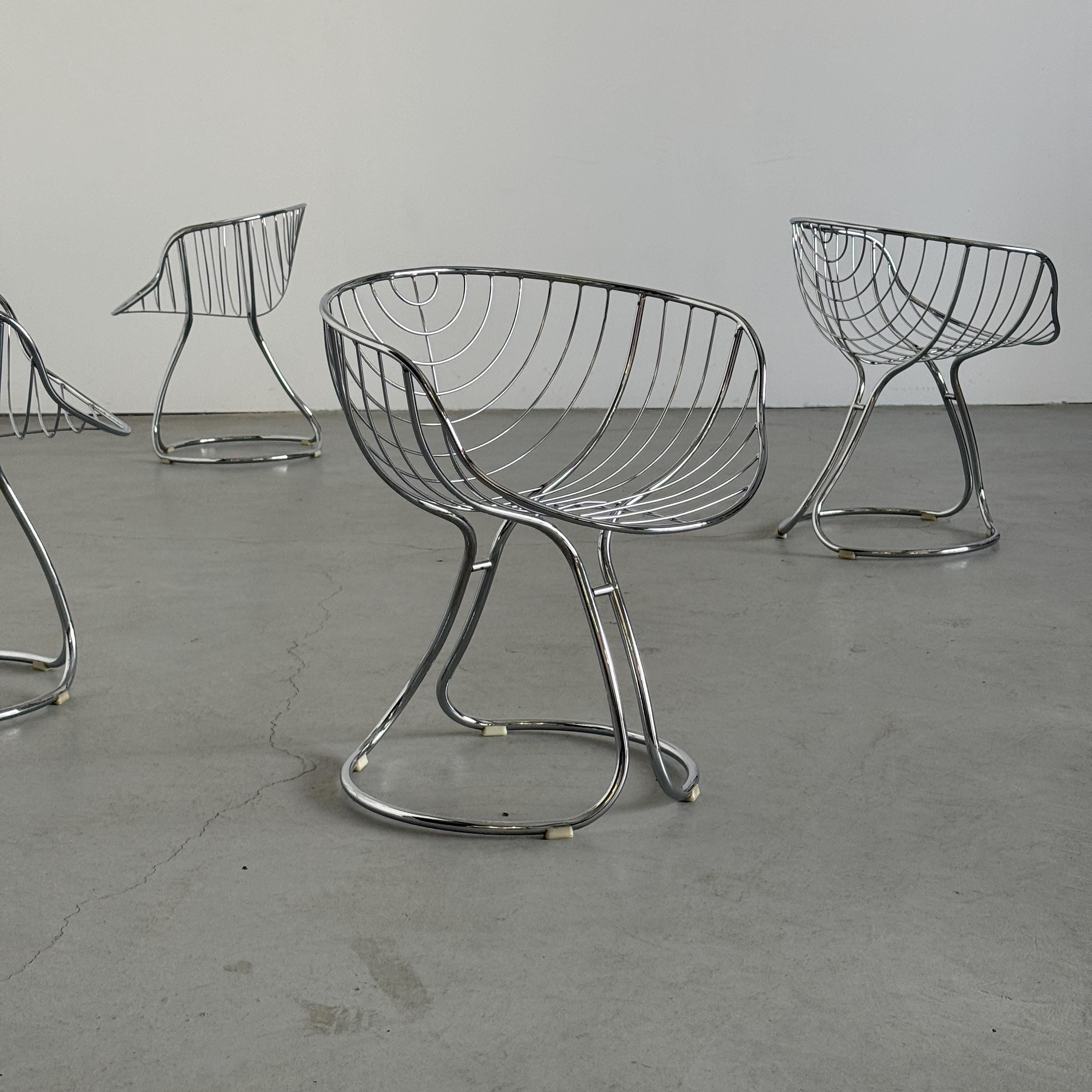 ‘Pan Am’ Armchairs by Gastone Rinaldi for Rima Padova