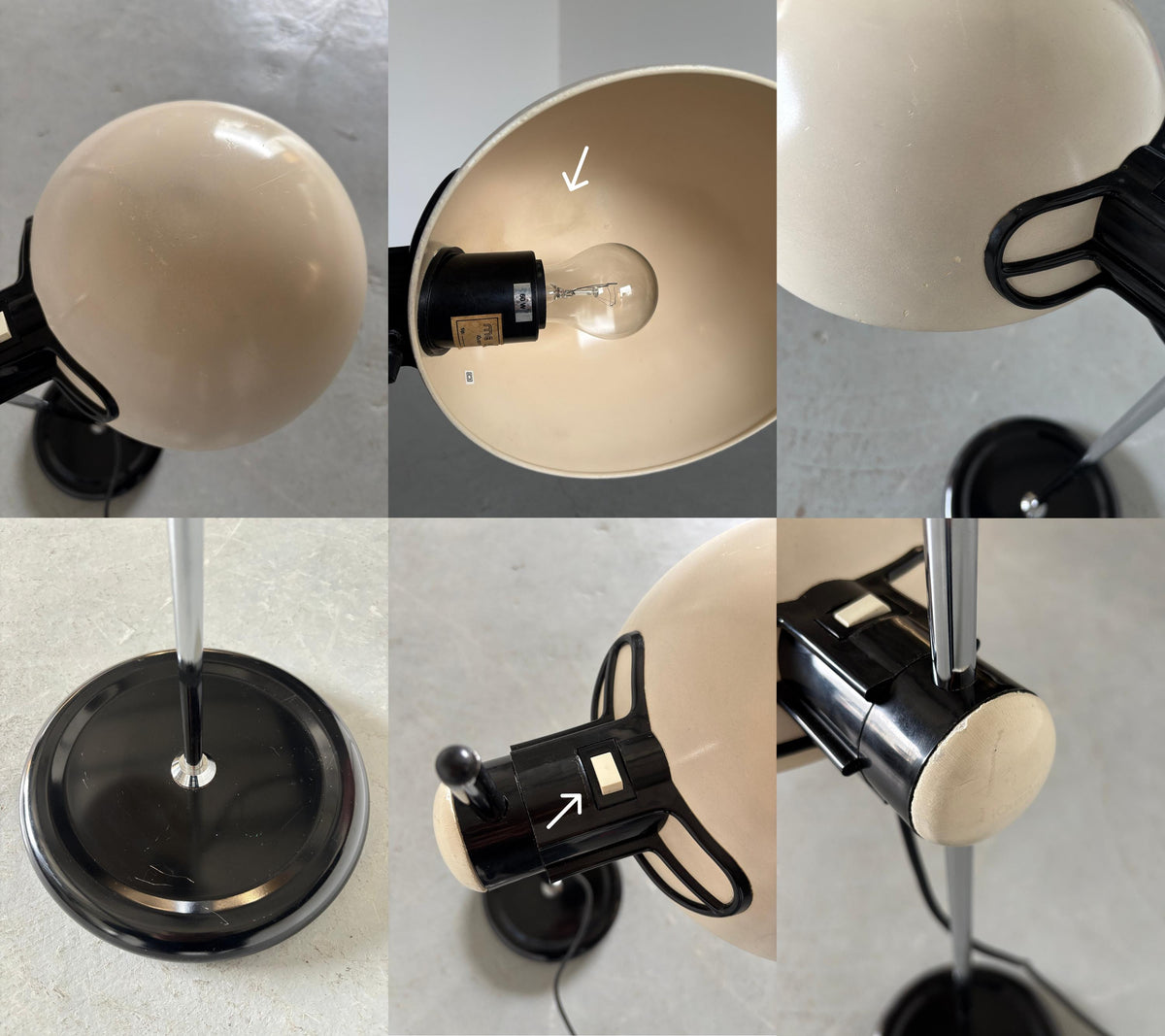 ‘Libellula’ Desk Lamp by Harvey Guzzini