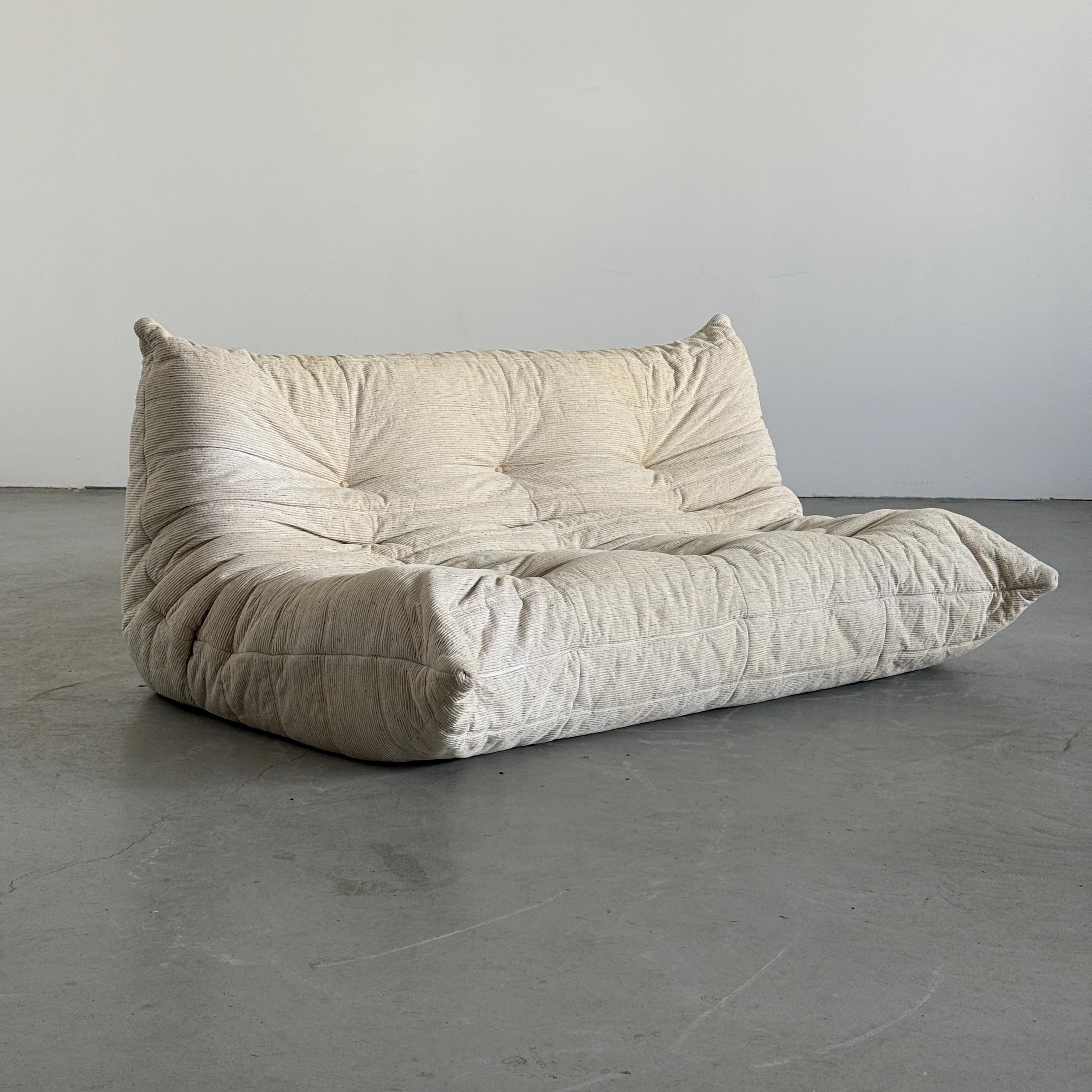 ‘Togo’ Three-Seater Sofa by Michel Ducaroy for Ligne Roset