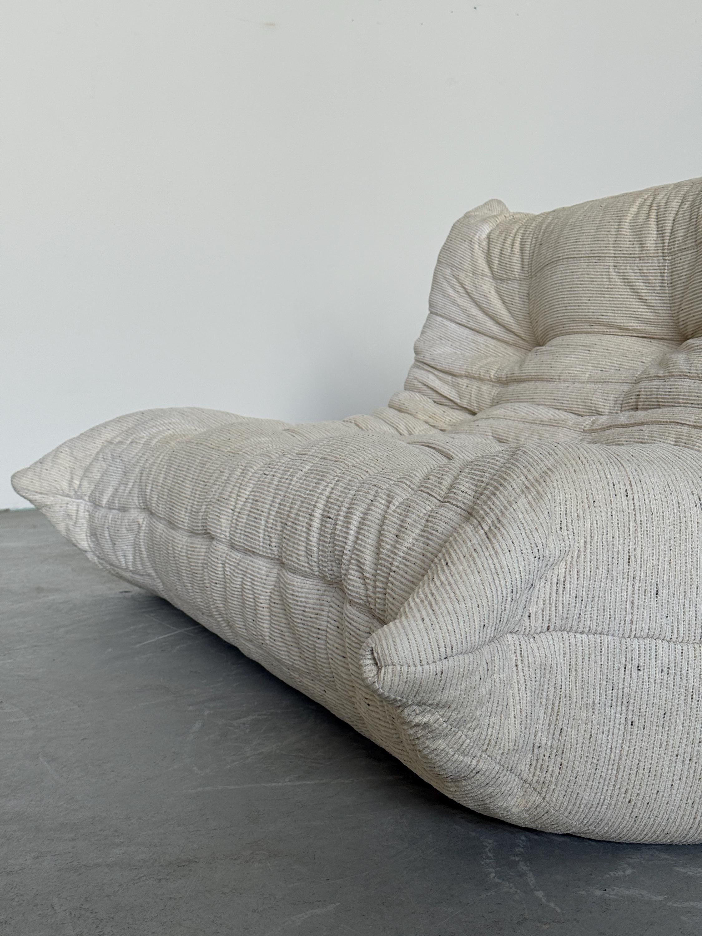 ‘Togo’ Three-Seater Sofa by Michel Ducaroy for Ligne Roset