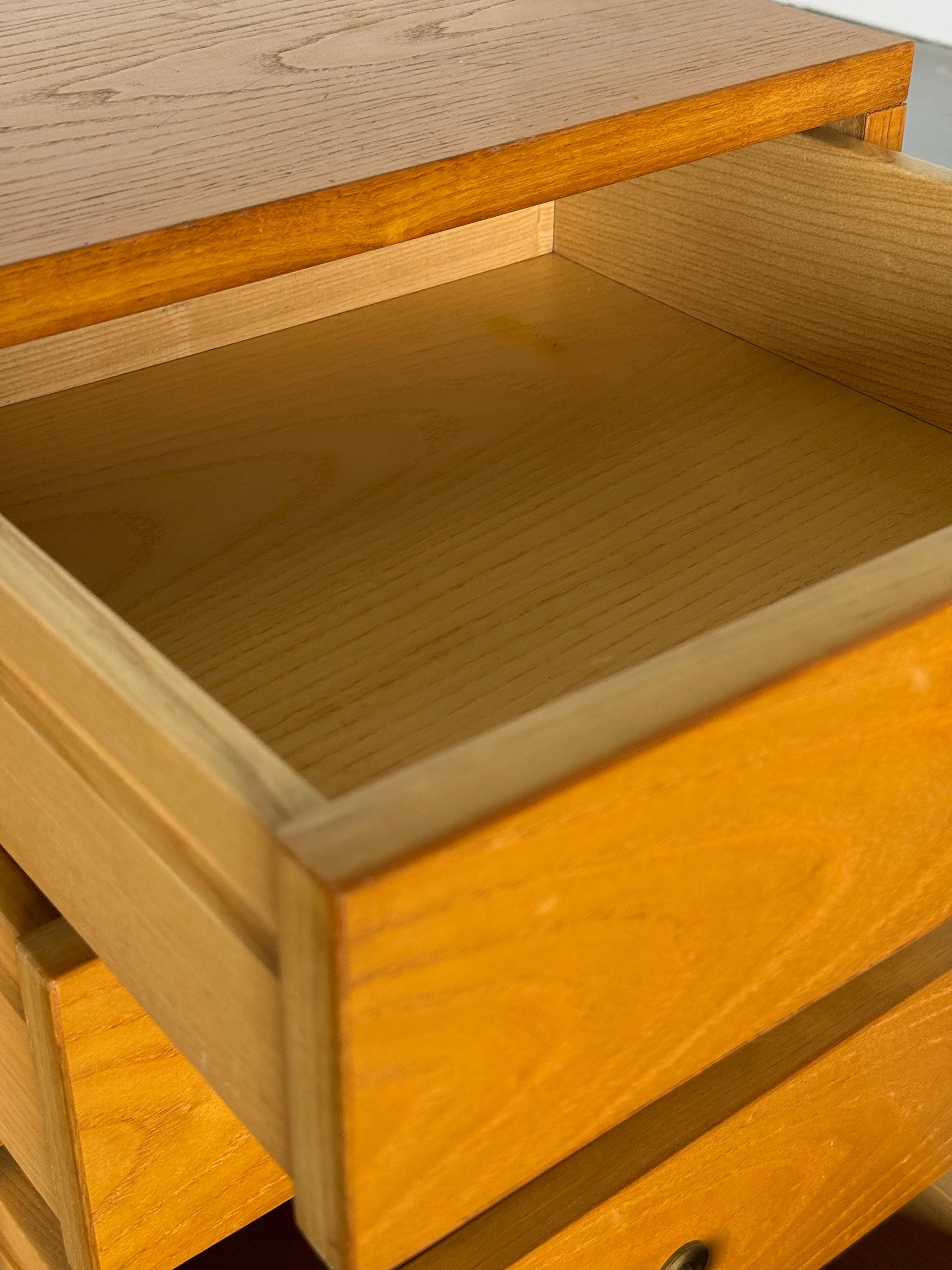 Danish Oak Bedside Chests