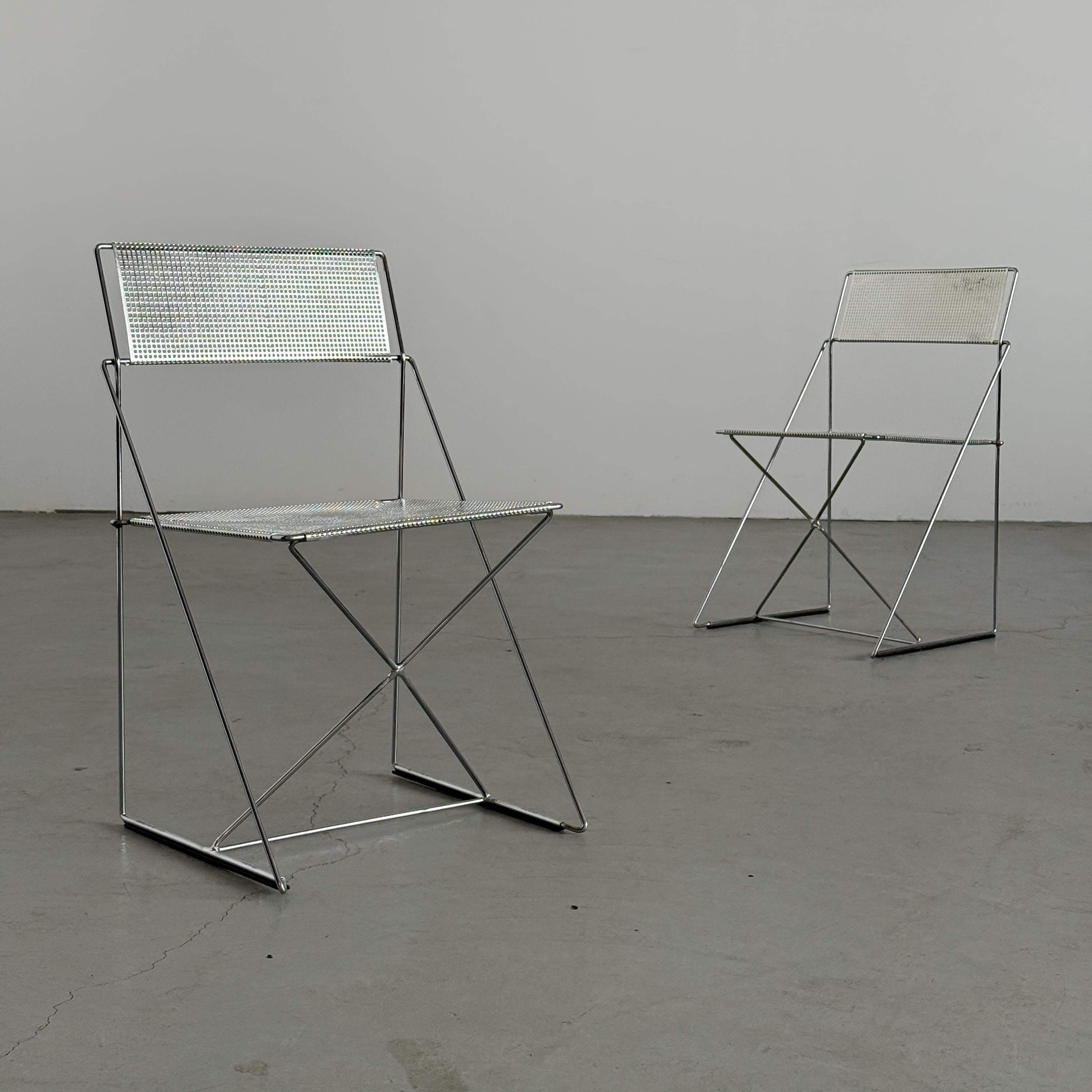 'X-Line' Chairs by Niels Jørgen Haugesen for Magis