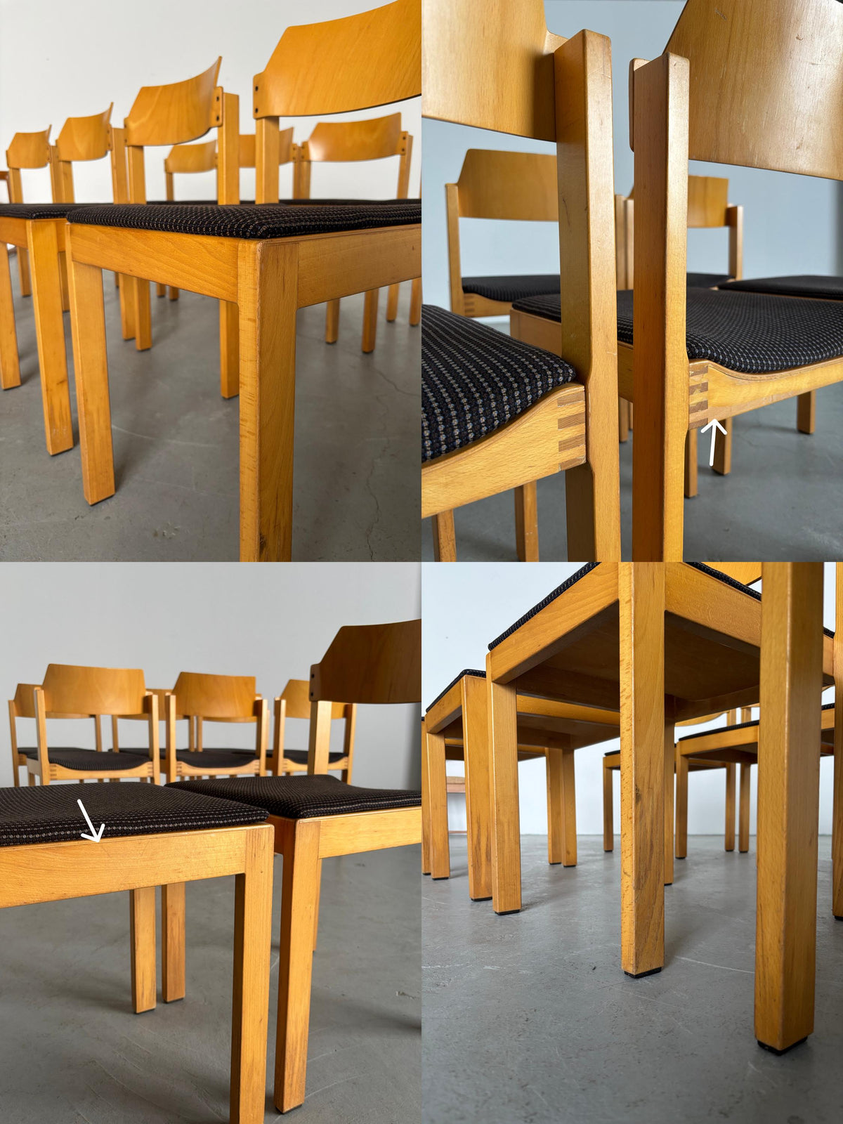'Canto' Chairs by Rainer Schell for Schlapp