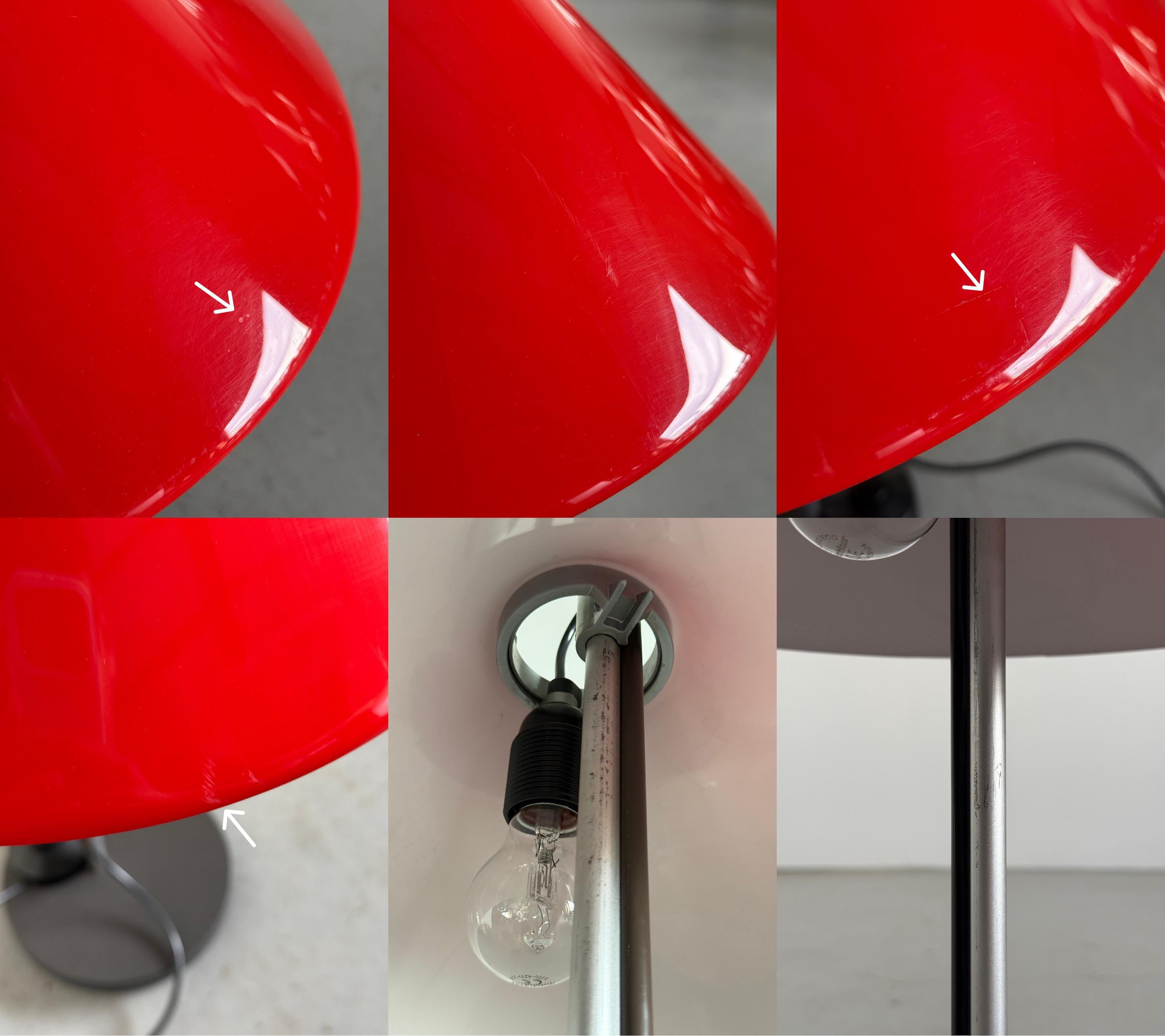 Artemide ‘Aggregato Tavolo Stelo’ Table Lamp by Enzo Mari & Giancarlo Fassina